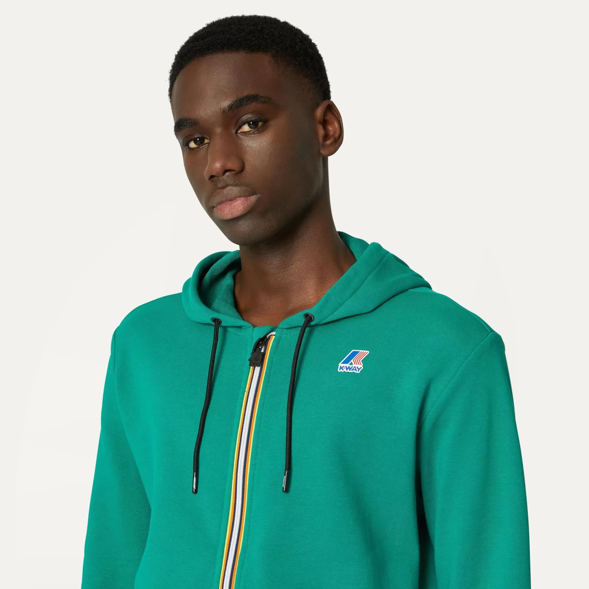 Outlet K-Way LE VRAI ARNEL POLY COTTON Green