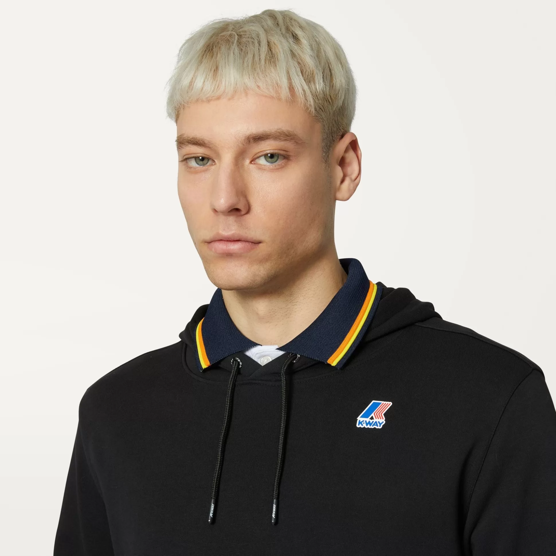 Cheap K-Way LE VRAI ARNETTE POLY COTTON Blackpure