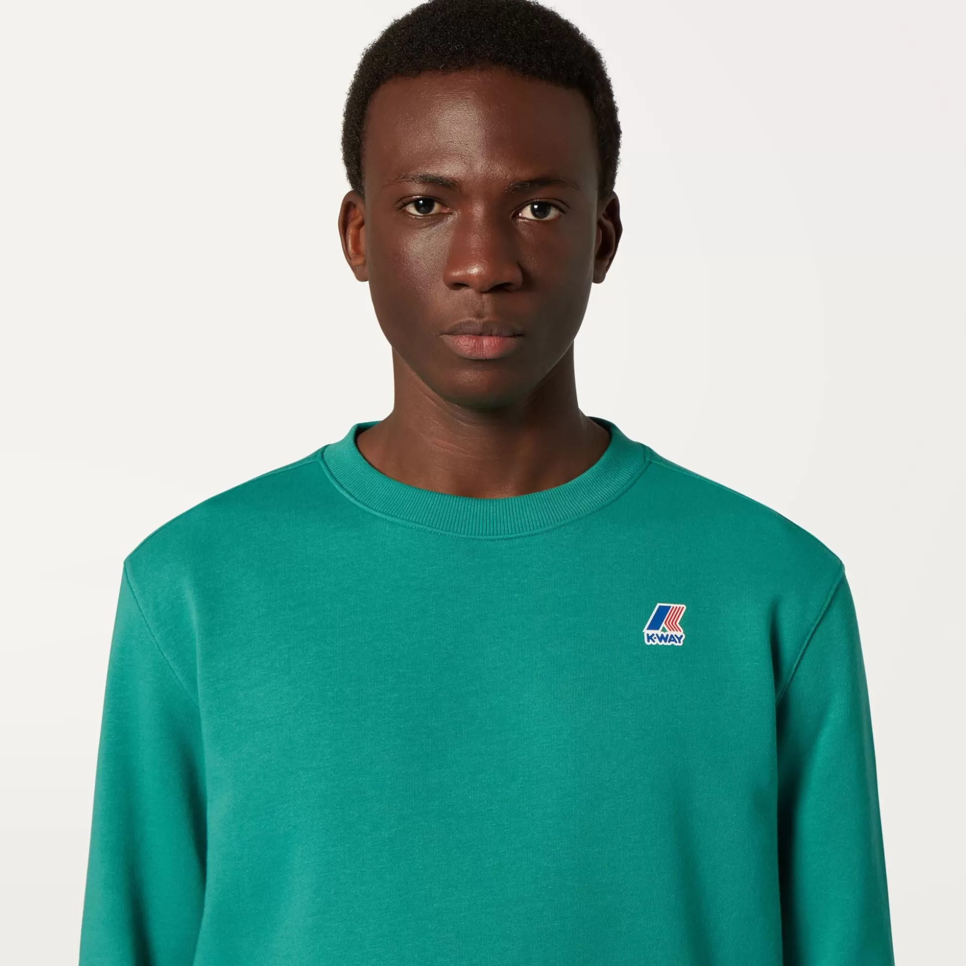 Outlet K-Way LE VRAI AUGUSTE POLY COTTON Green