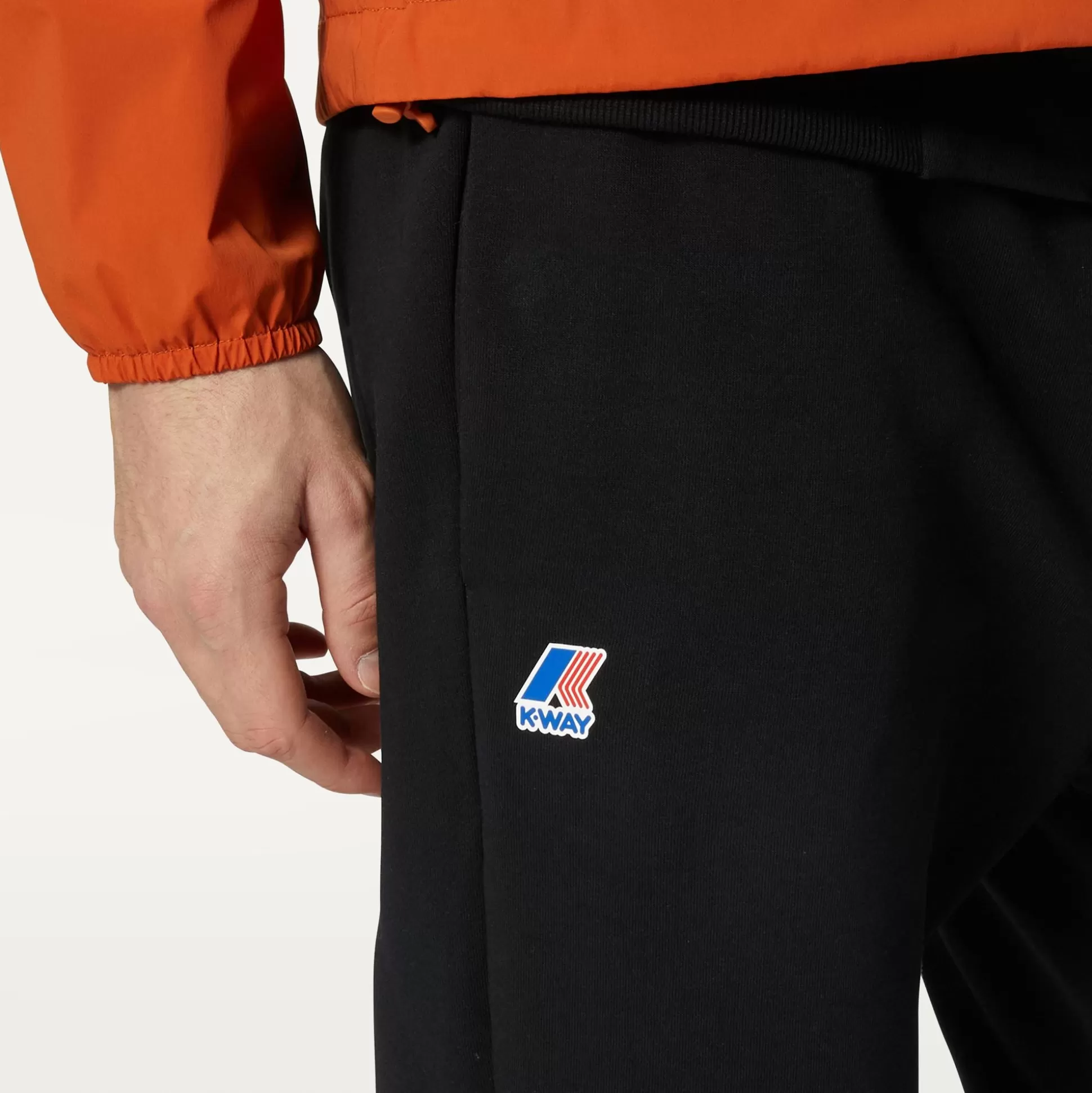 Shop K-Way LE VRAI BISHOP POLY COTTON Blackpure