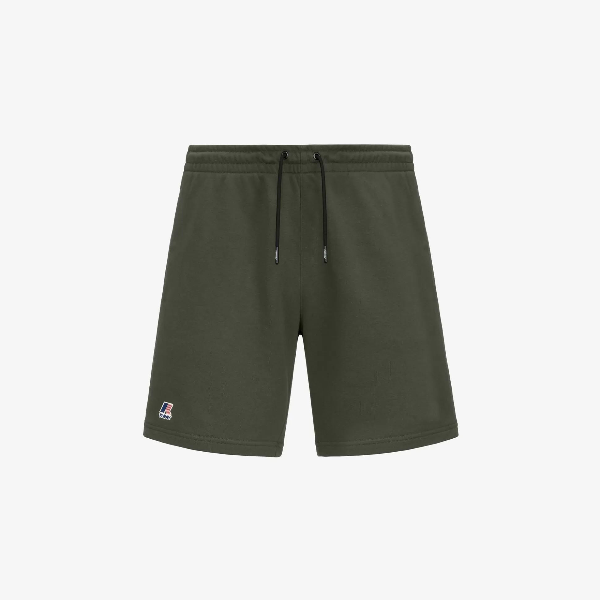 Shop K-Way LE VRAI DORIAN POLY COTTON Greenblackish
