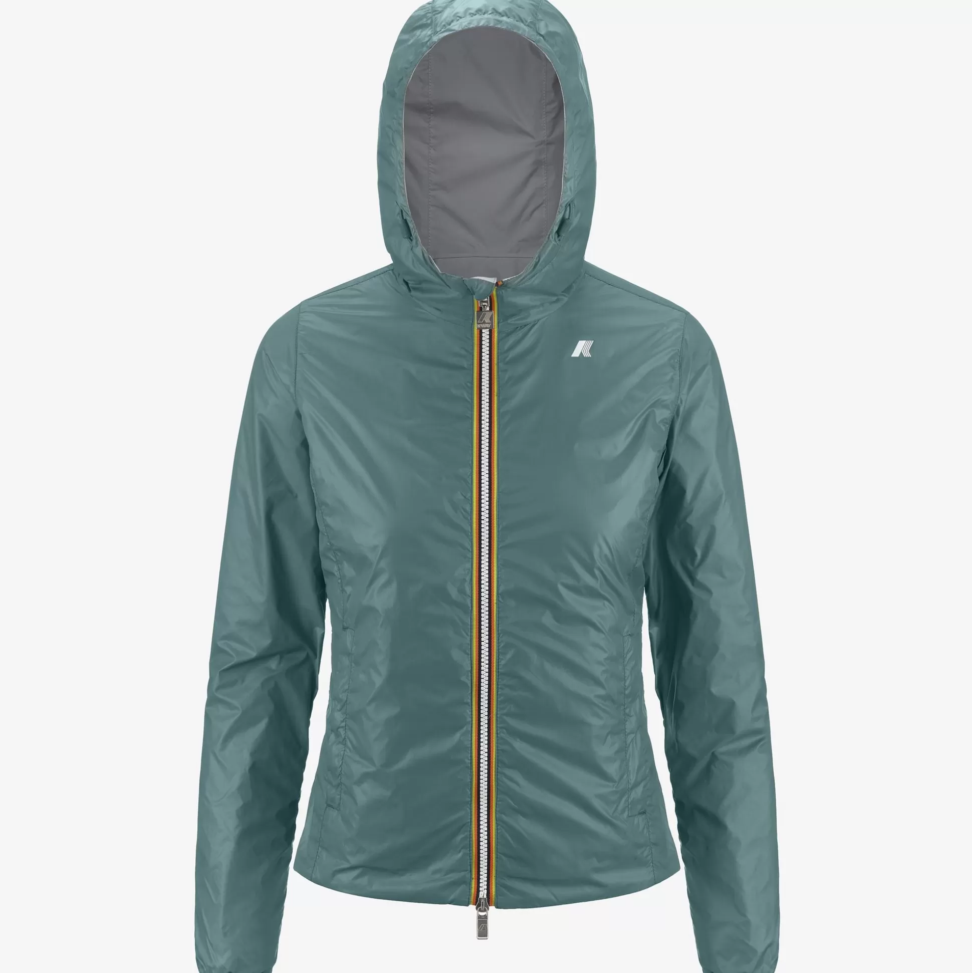 Cheap K-Way LILY PLUS.2 REVERSIBLE Greys-greenp