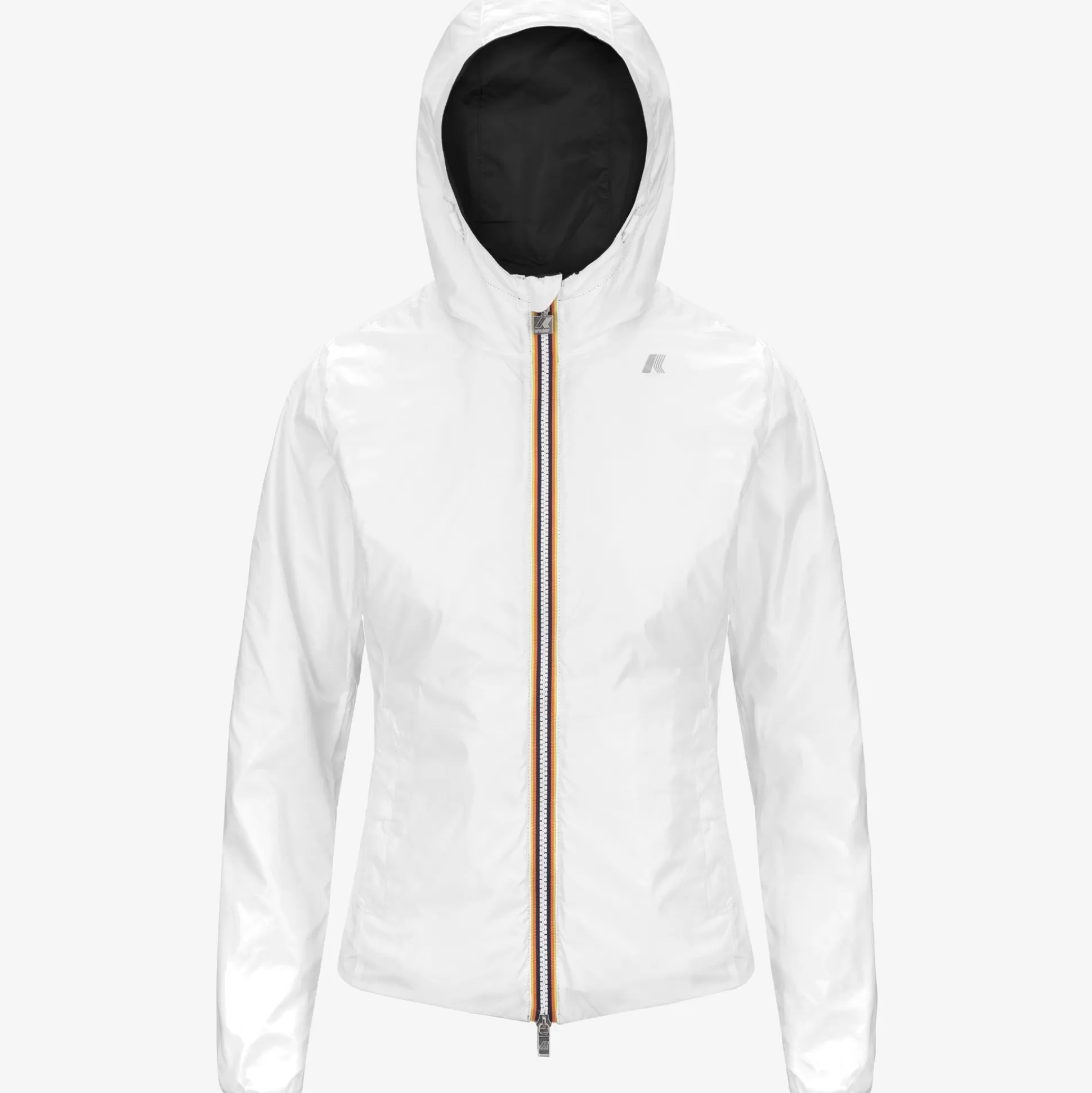Hot K-Way LILY PLUS.2 REVERSIBLE Blackp-white