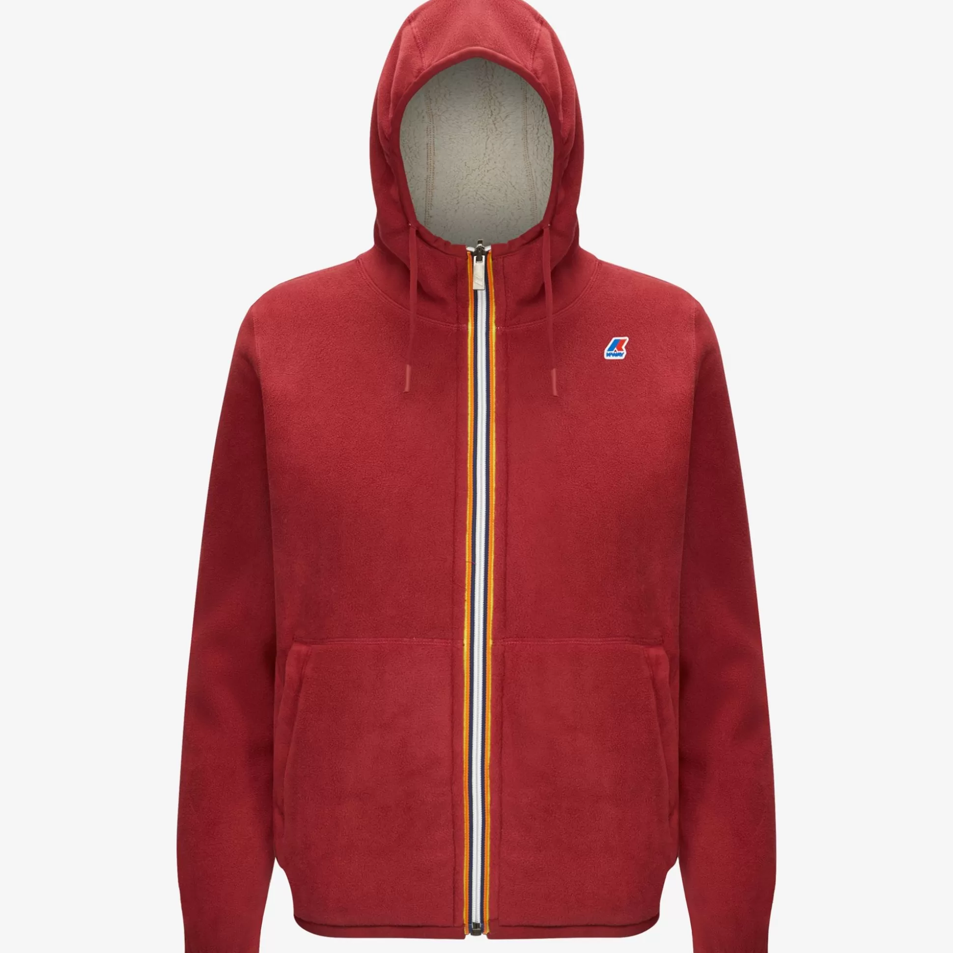 Online K-Way LILY POLAR REVERSIBLE Reddktomato-beigegrey