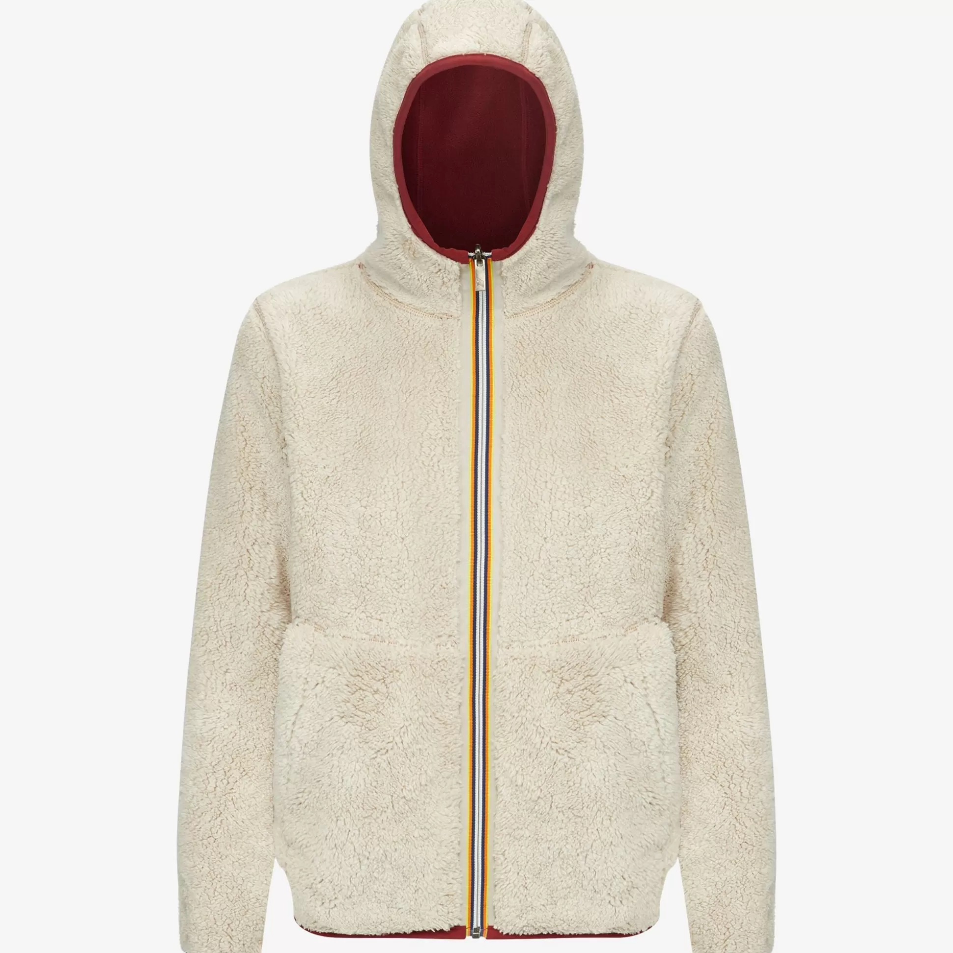 Online K-Way LILY POLAR REVERSIBLE Reddktomato-beigegrey