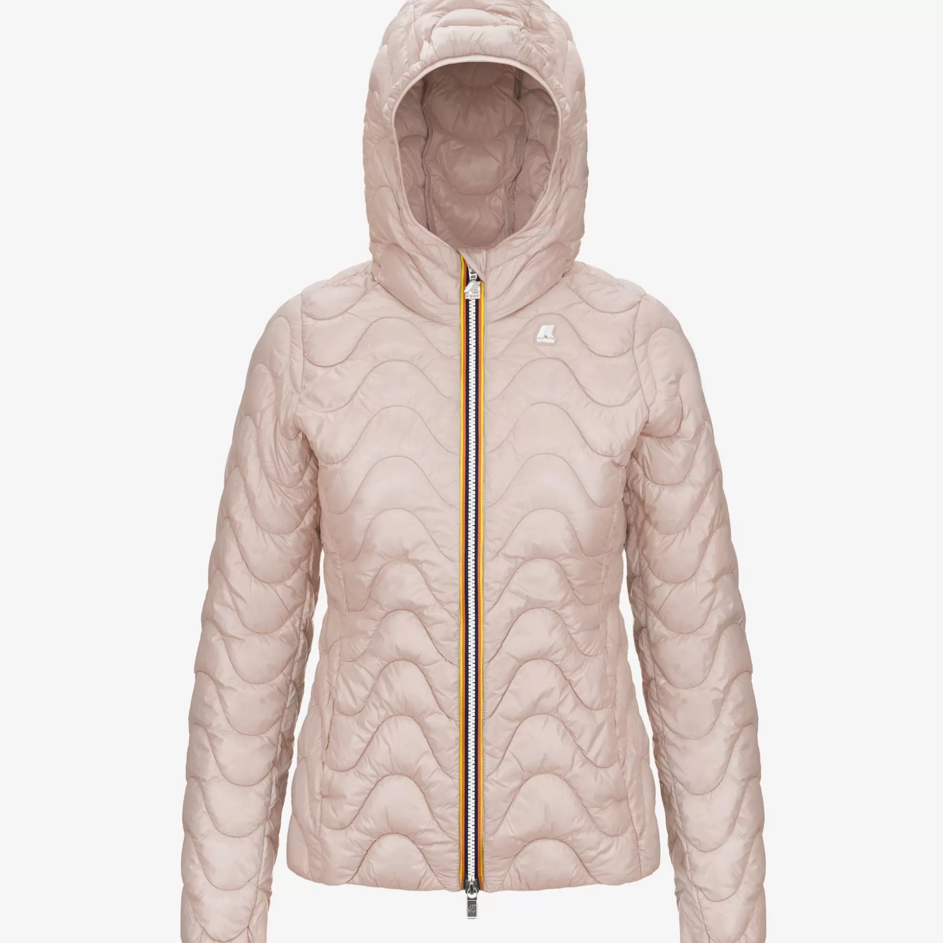 Hot K-Way LILY QUILTED WARM Pinkgardenia