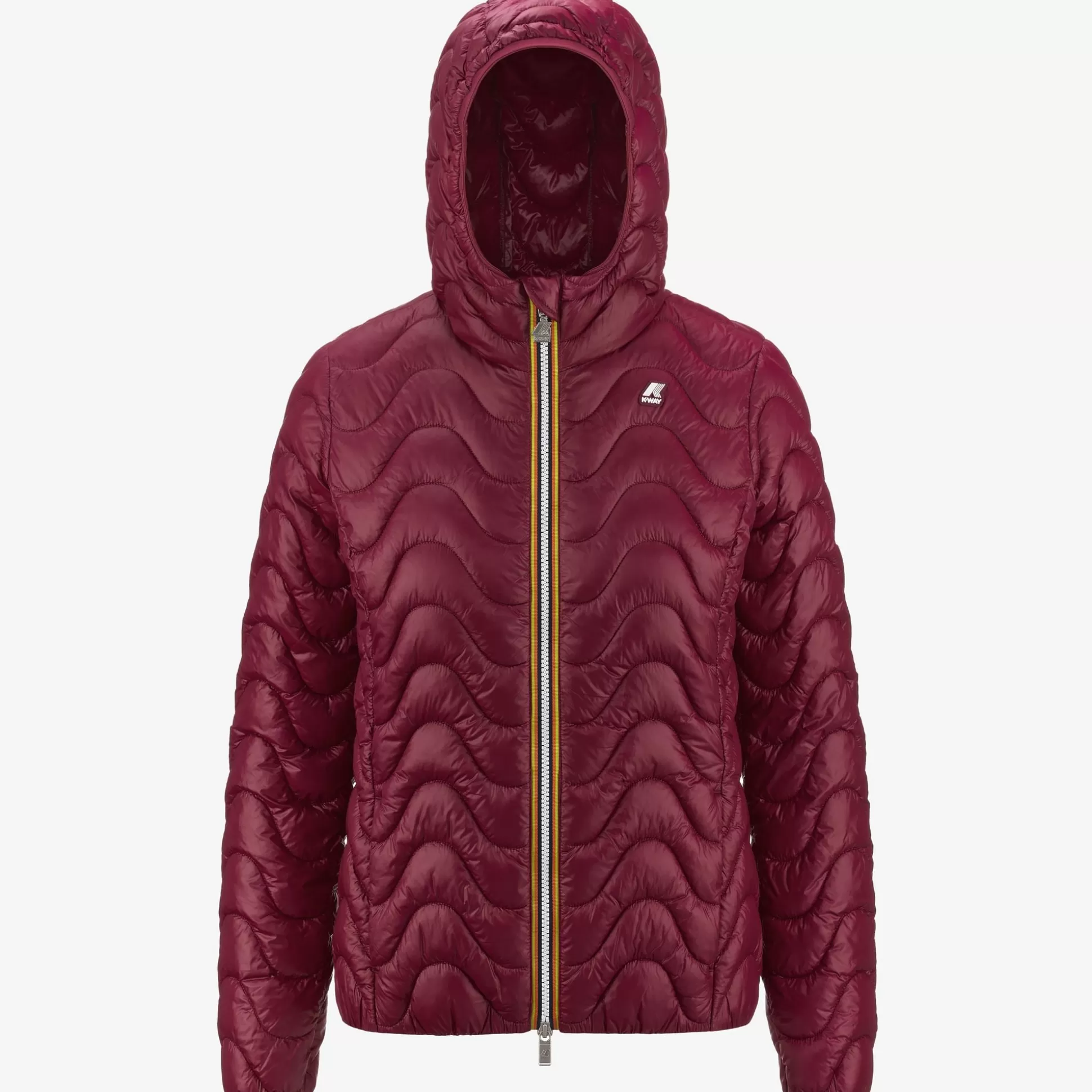 New K-Way LILY QUILTED WARM Reddk