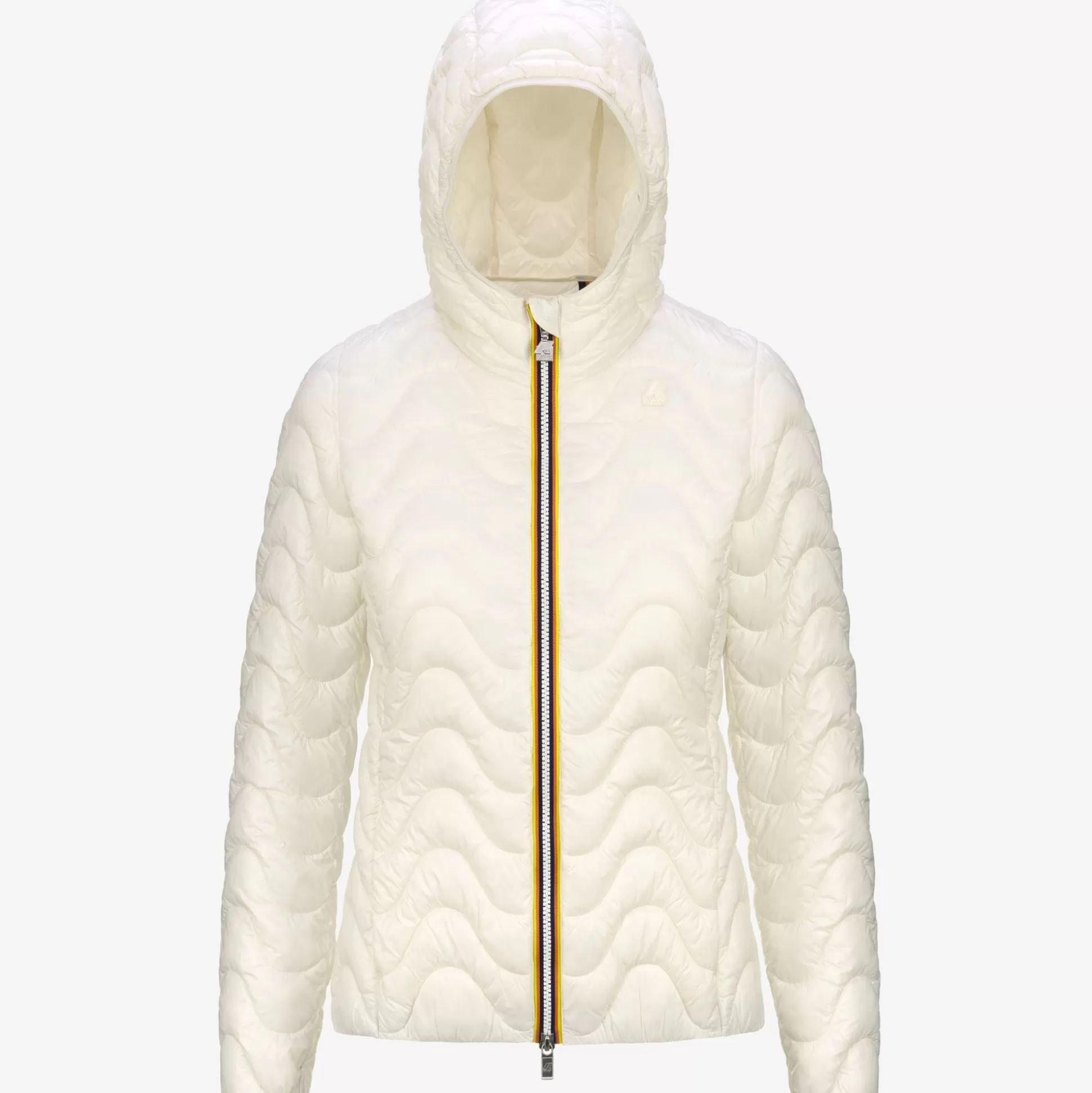 Outlet K-Way LILY QUILTED WARM Whitegardenia