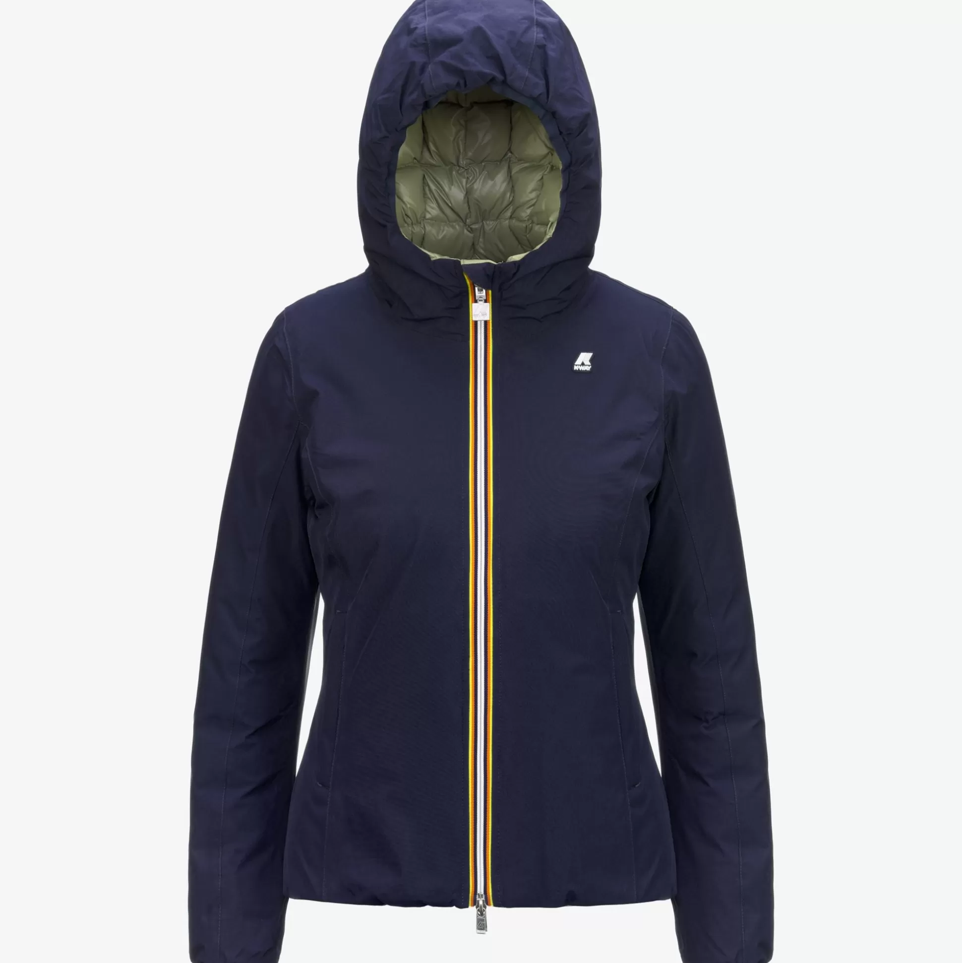 Flash Sale K-Way LILY ST THERMO REVERSIBLE Blued-greens