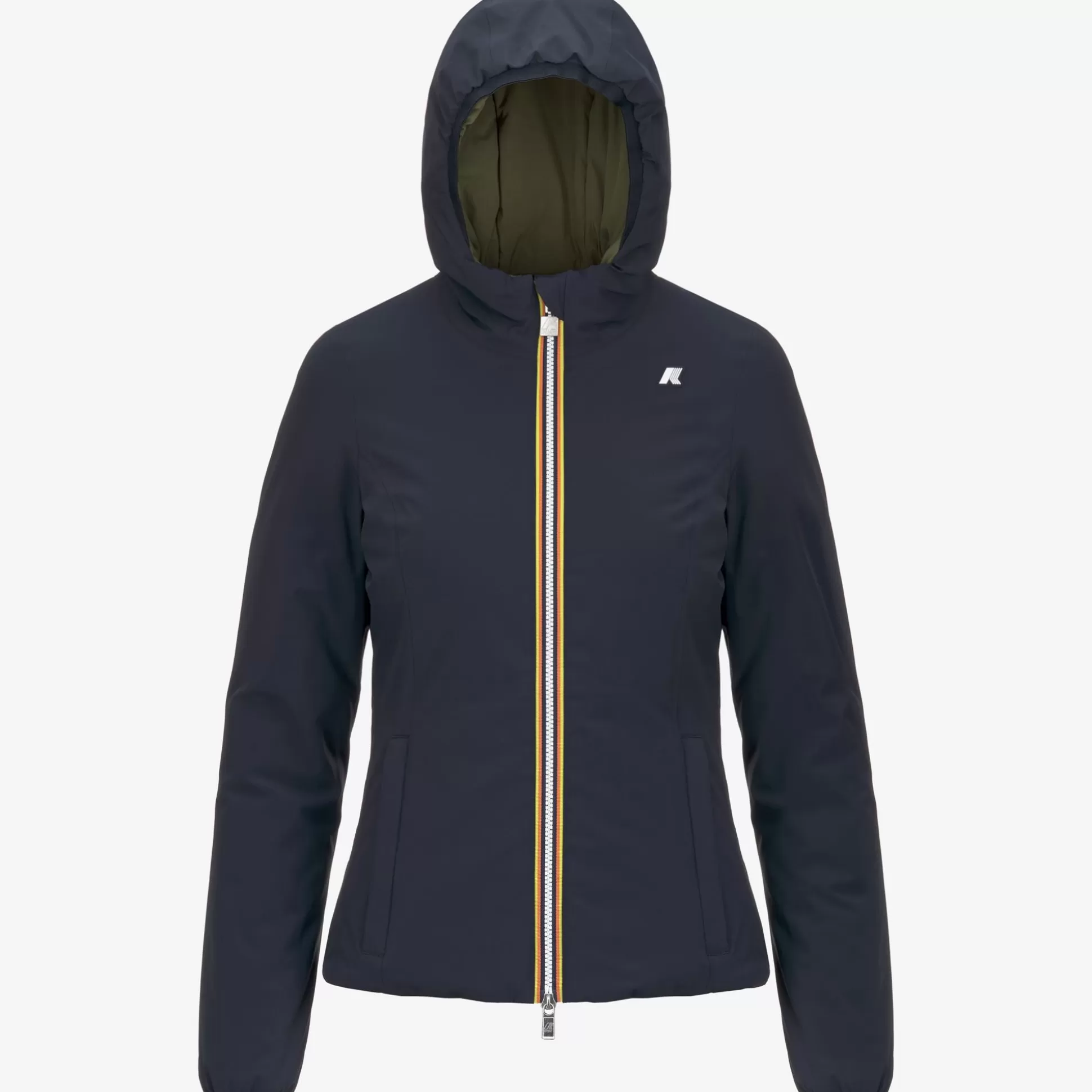 Store K-Way LILY ST WARM REVERSIBLE Blued-greenc