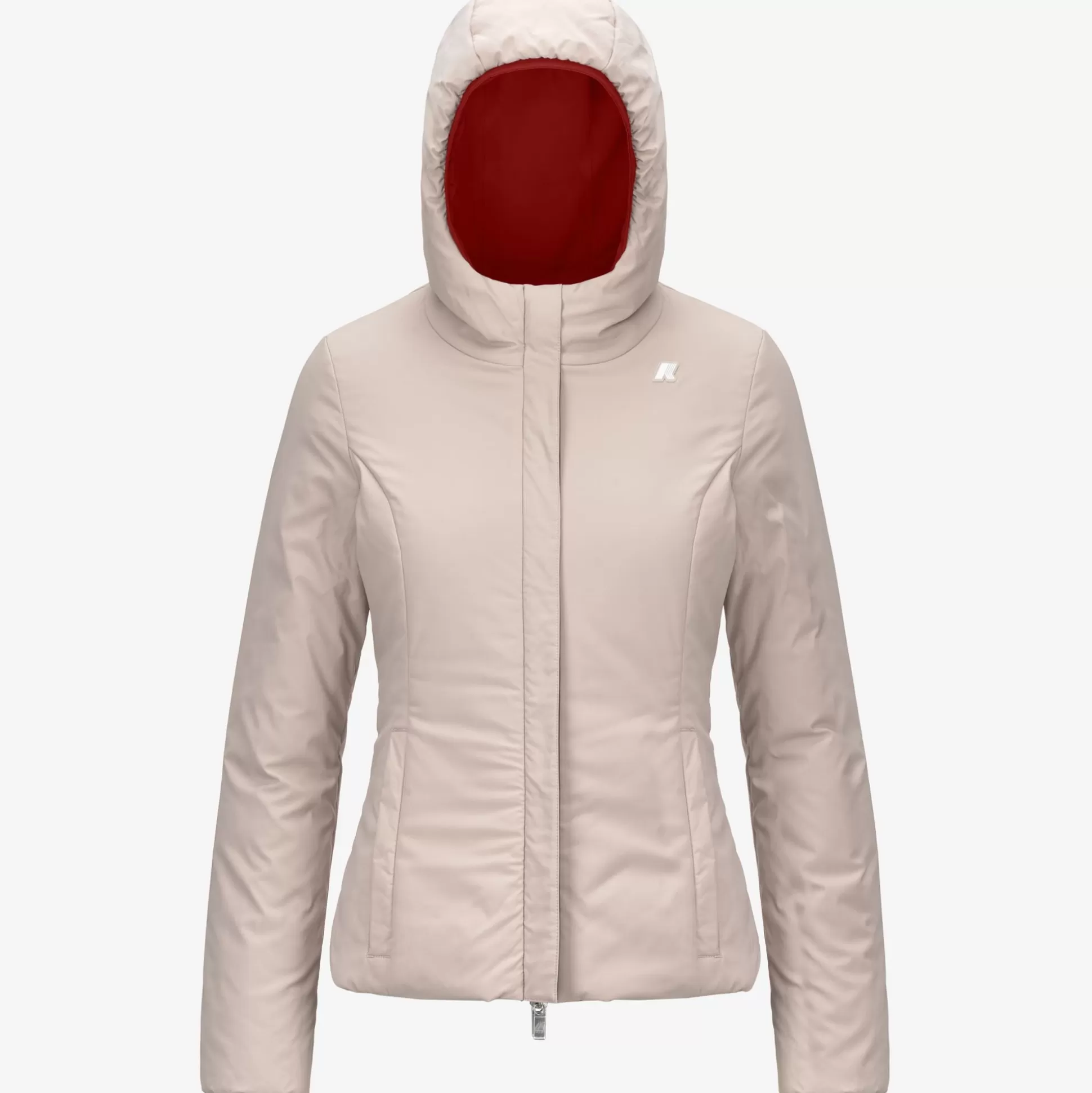 Cheap K-Way LILY ST WARM REVERSIBLE Redp-pinkt
