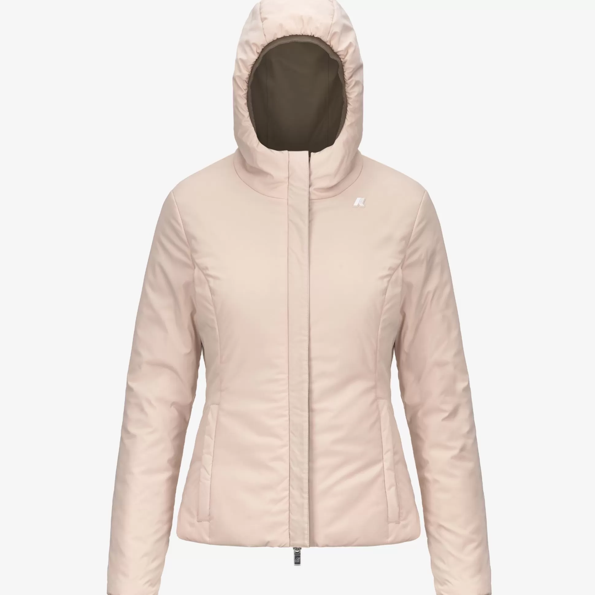 Store K-Way LILY ST WARM REVERSIBLE Browng-pinkt