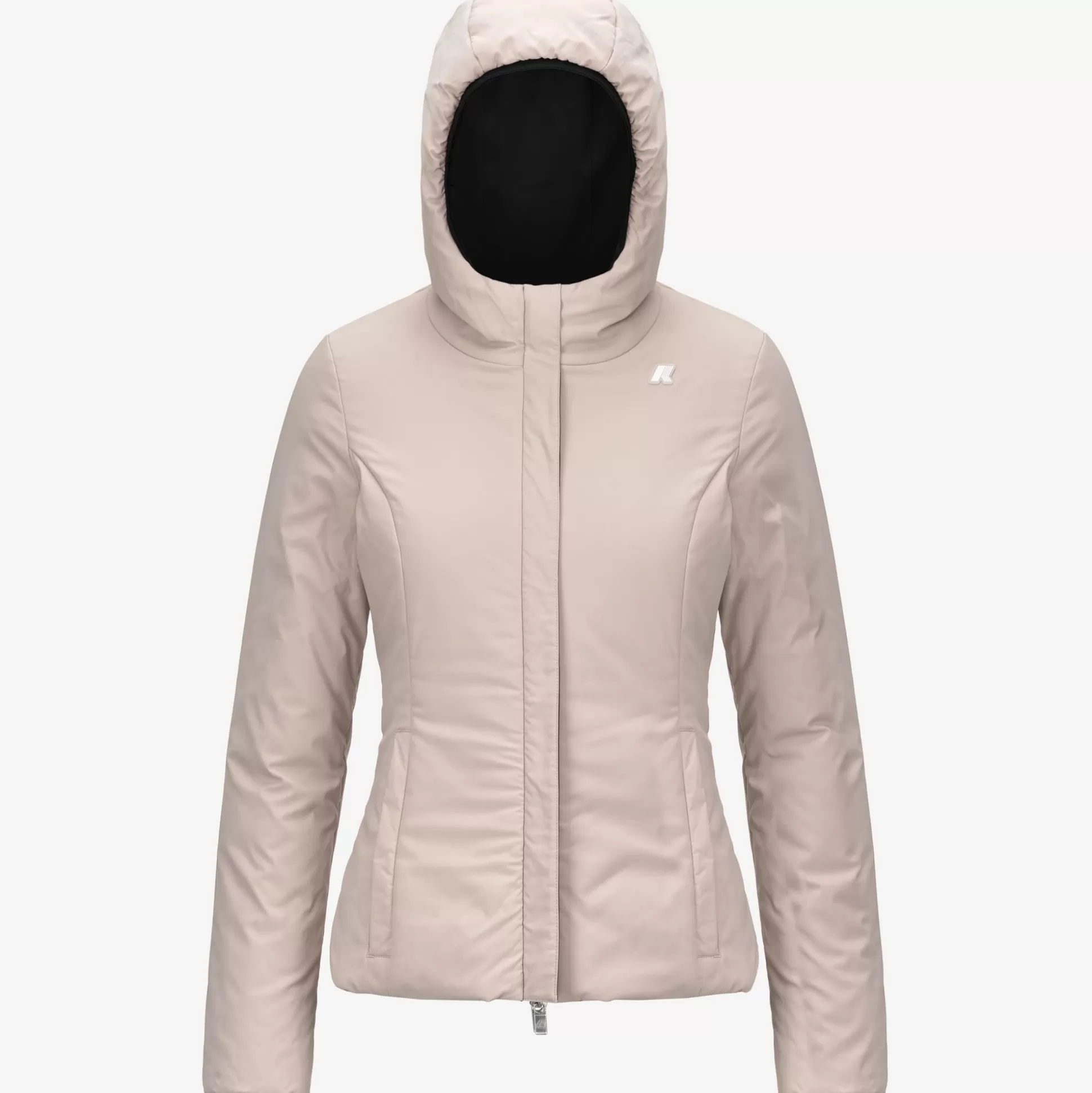 Best K-Way LILY ST WARM REVERSIBLE Blackp-beigeg