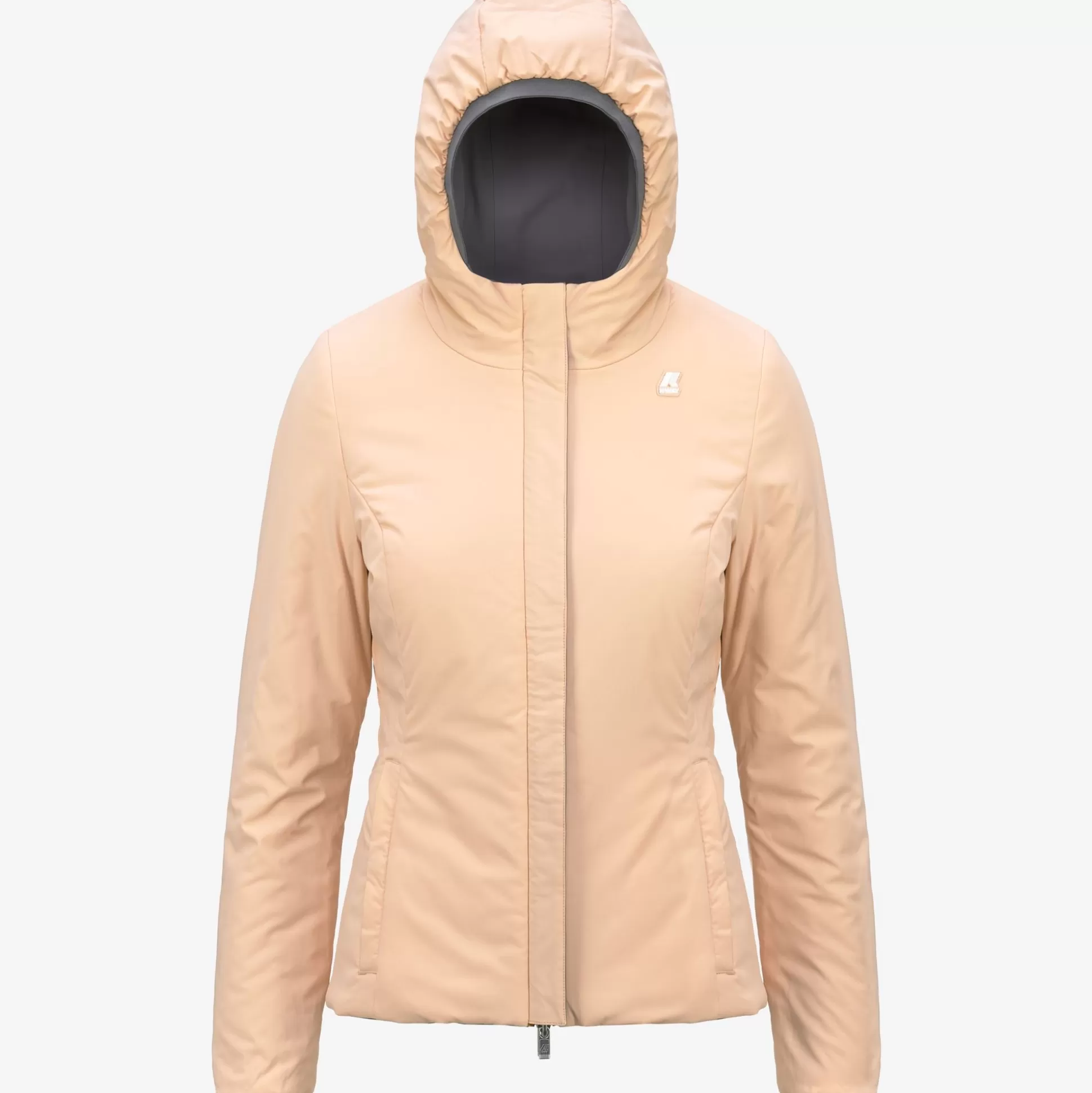 Fashion K-Way LILY ST WARM REVERSIBLE Greym-pinka