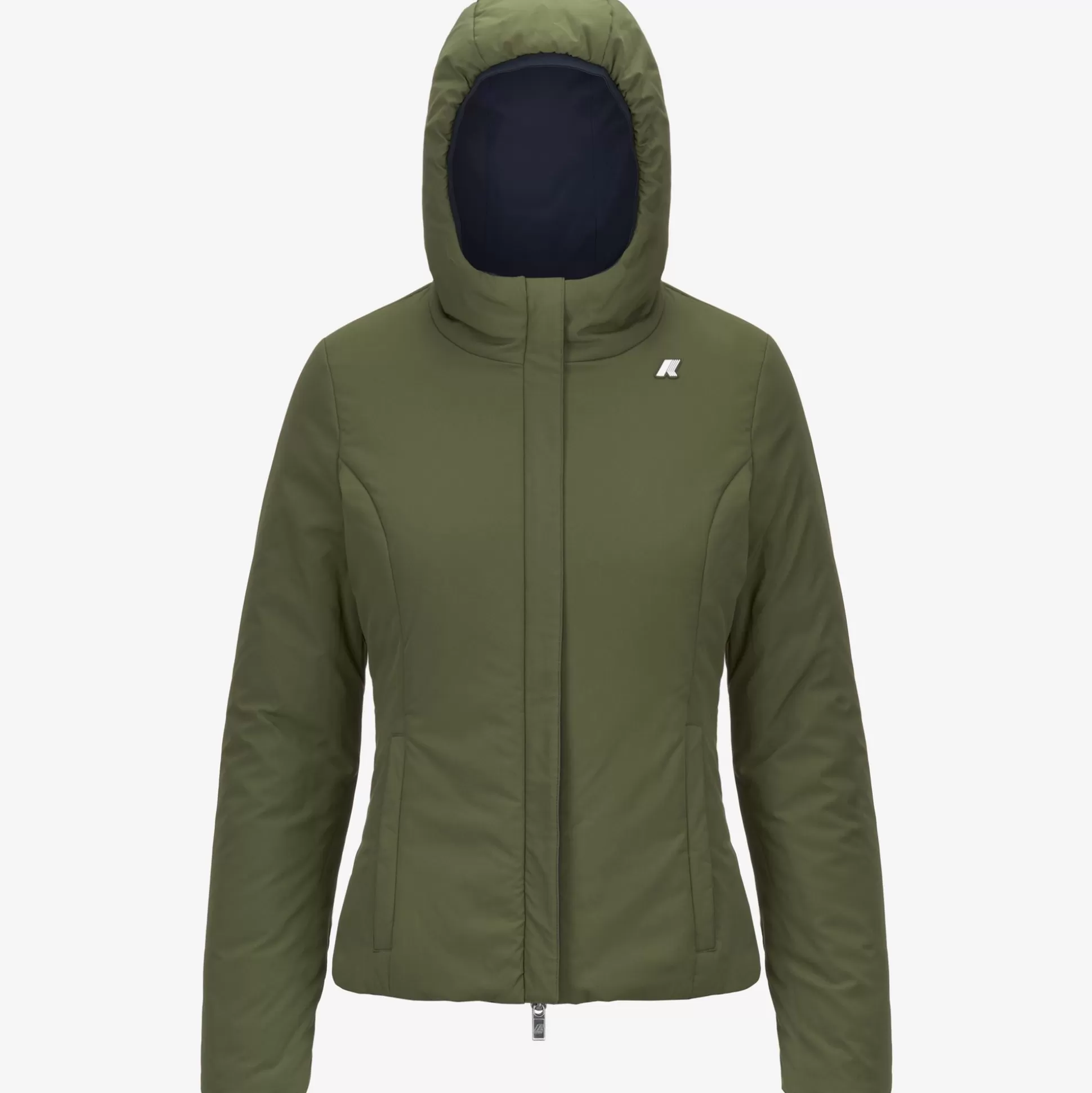 Store K-Way LILY ST WARM REVERSIBLE Blued-greenc