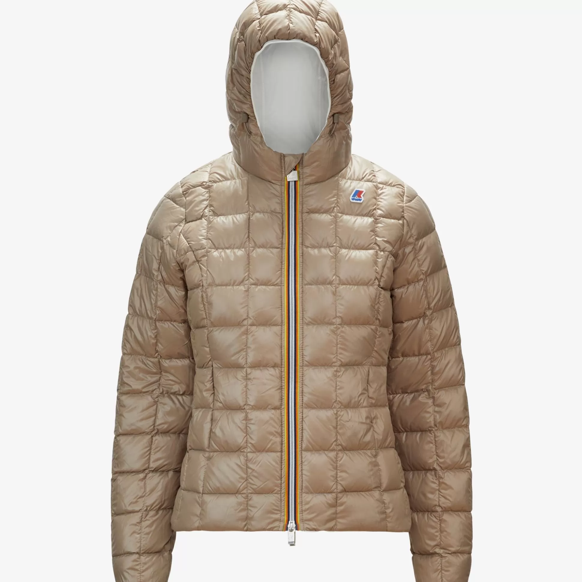 Flash Sale K-Way LILY THERMO PLUS.2 REVERSIBLE Whitemilk-beigetaupe