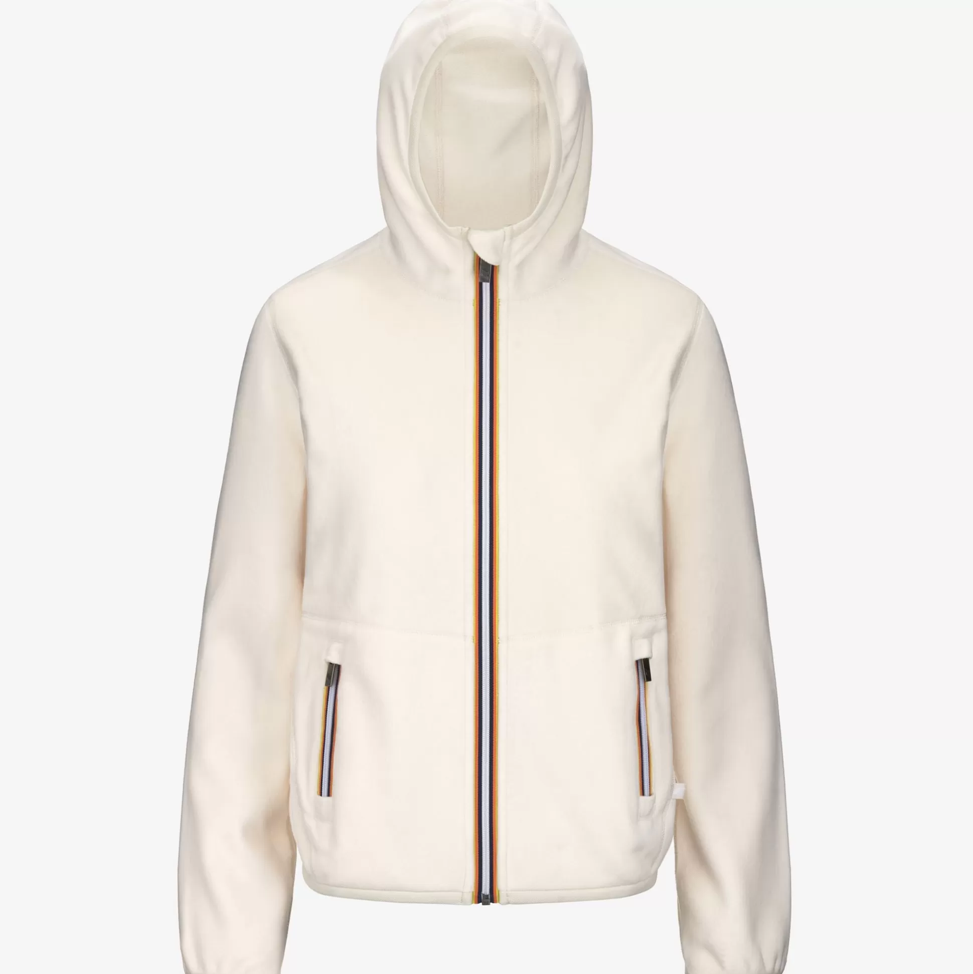 Hot K-Way LILY VELOUR POLAR REVERSIBLE Whiteg-whiteg