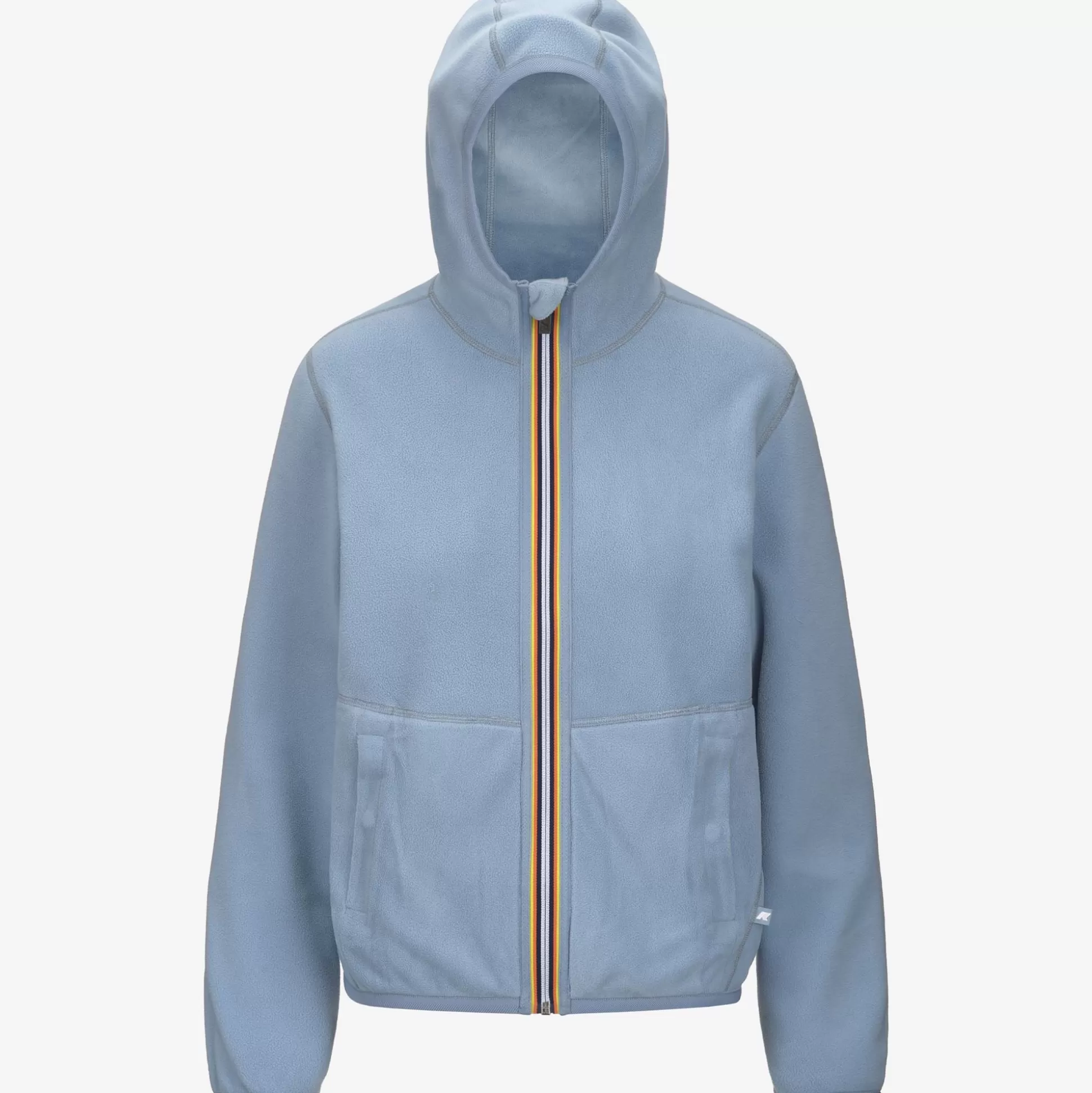 Shop K-Way LILY VELOUR POLAR REVERSIBLE Bluea-bluea