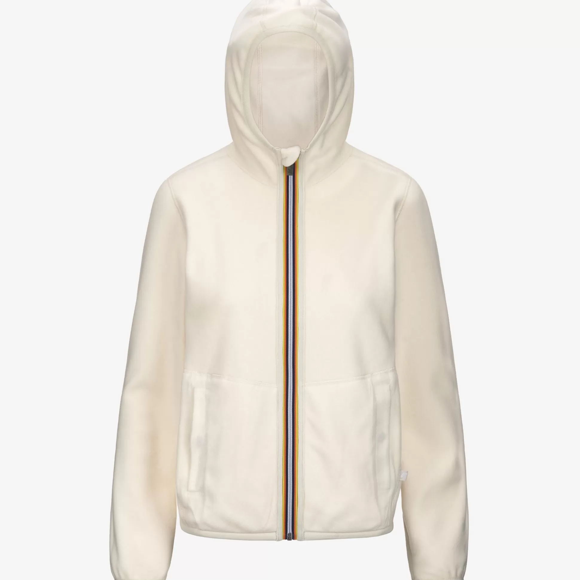 Hot K-Way LILY VELOUR POLAR REVERSIBLE Whiteg-whiteg