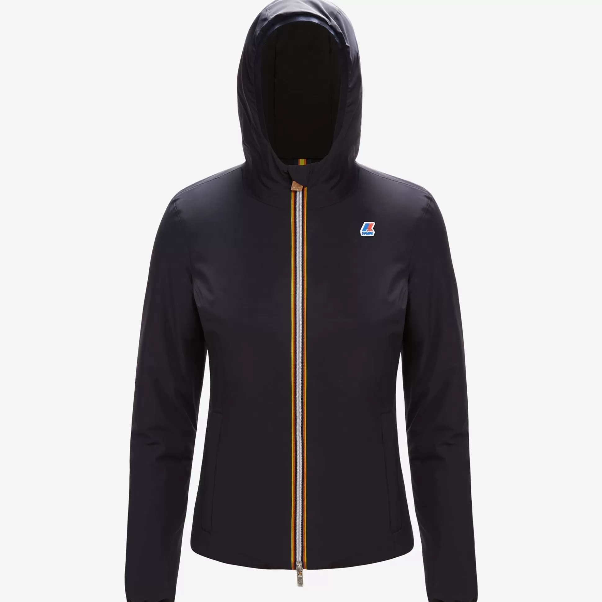 Best K-Way LILY WARM REVERSIBLE Bluedepth-blackpure