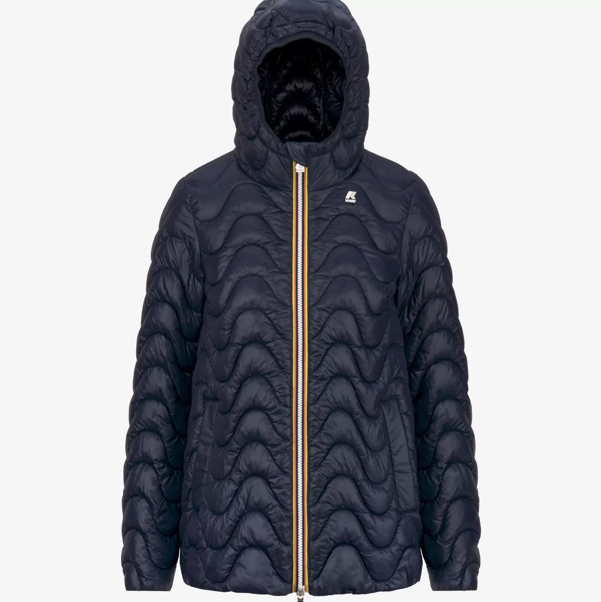 Fashion K-Way MADLAINE QUILTED WARM Bluedepth