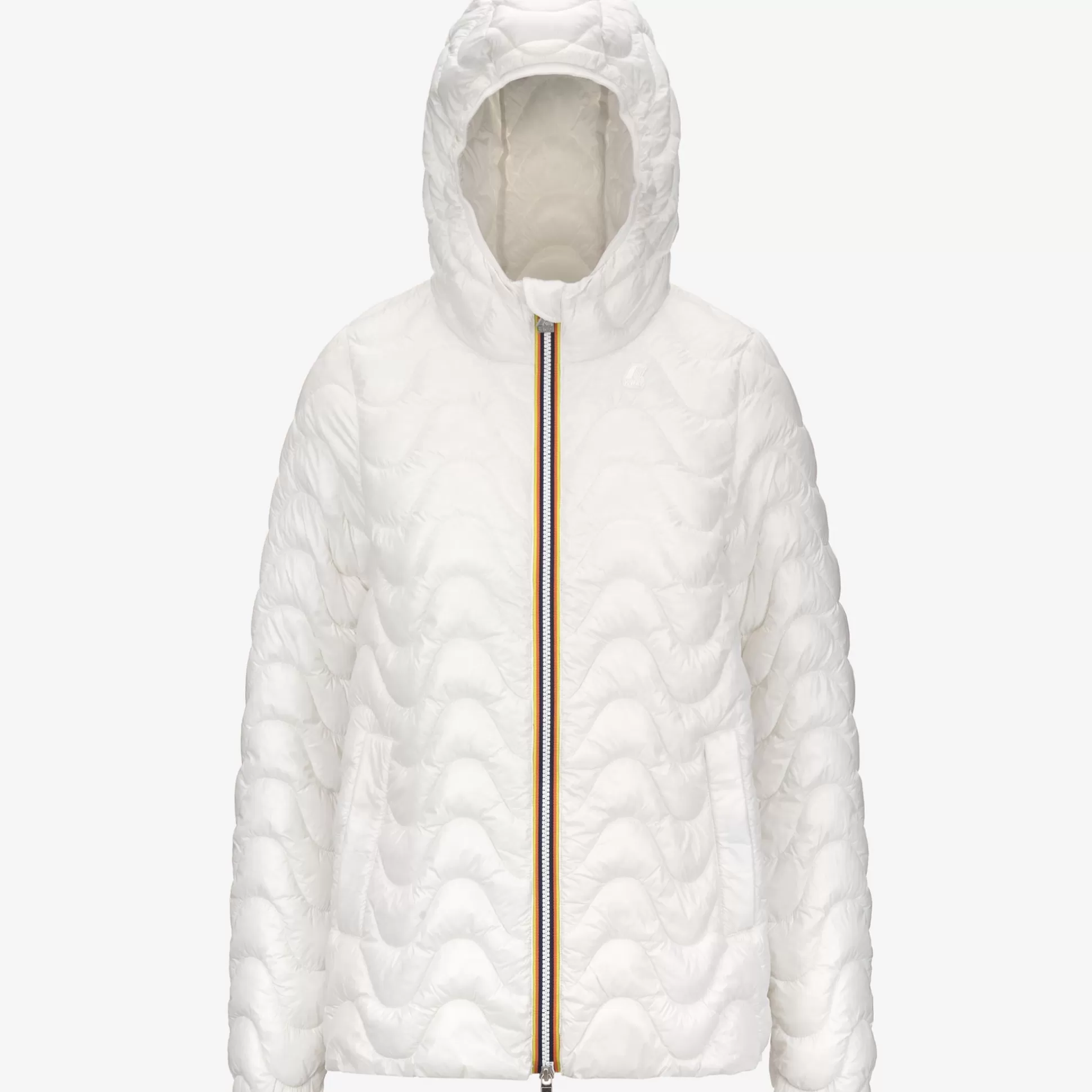 Sale K-Way MADLAINE QUILTED WARM Whitegardenia