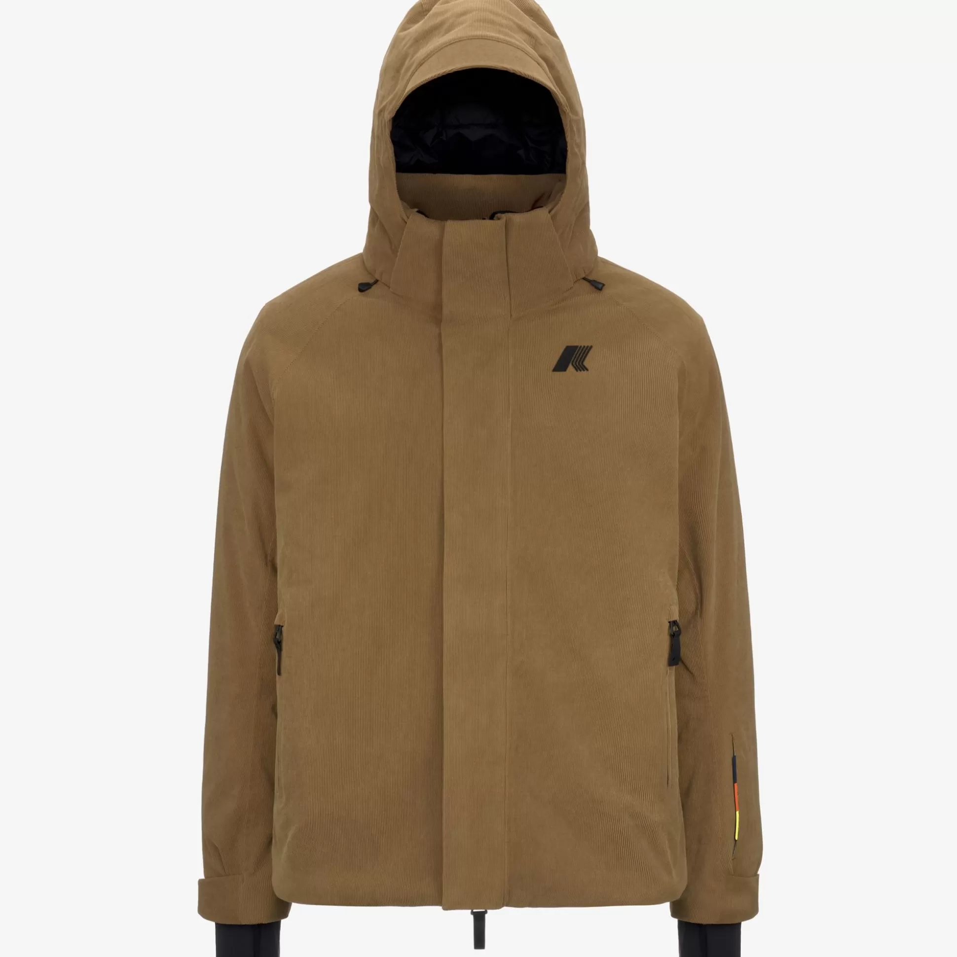 Discount K-Way MALAMOT CORDUROY Browncorda