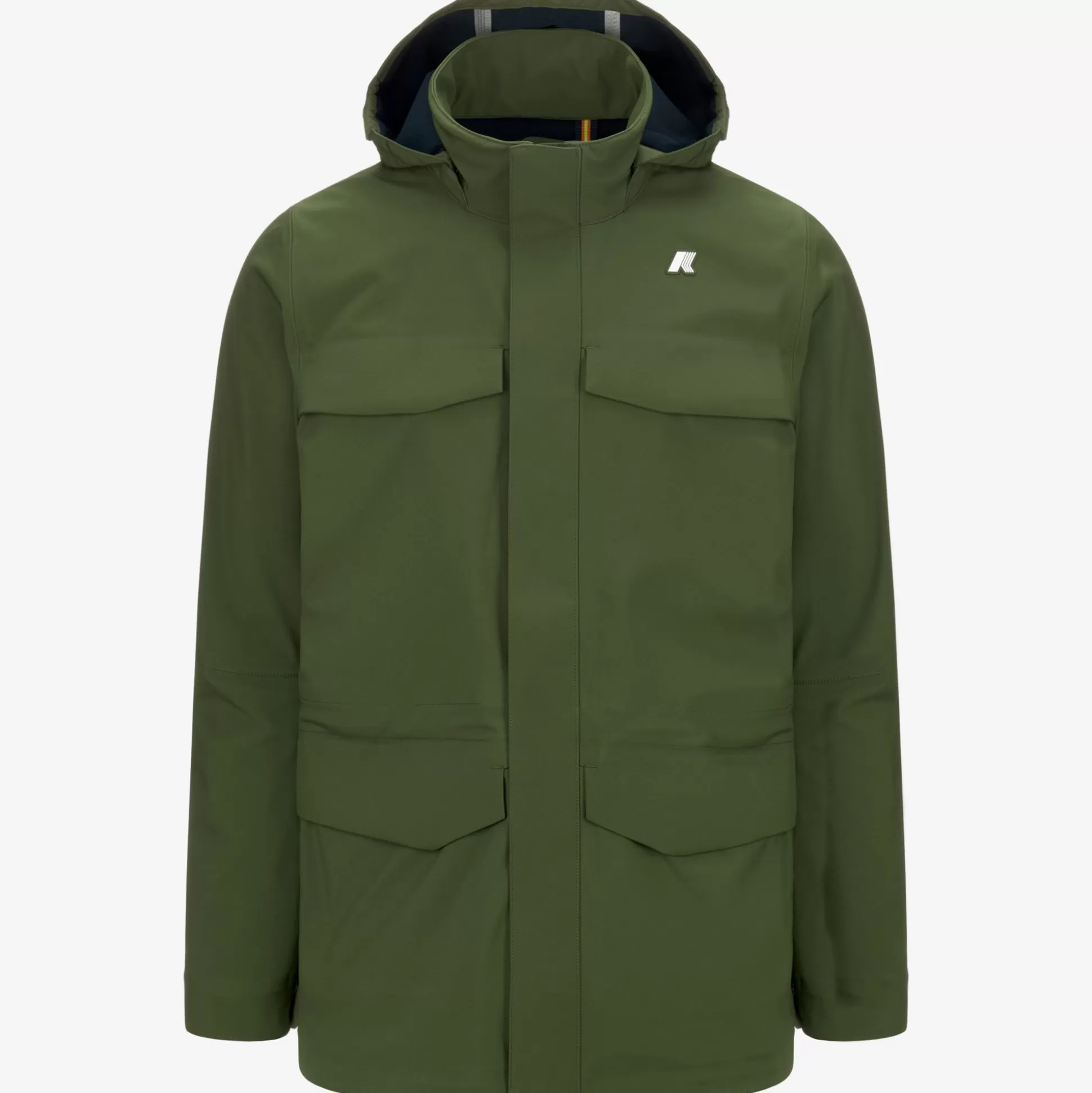 Best K-Way MANPHY BONDED Greenc-blued