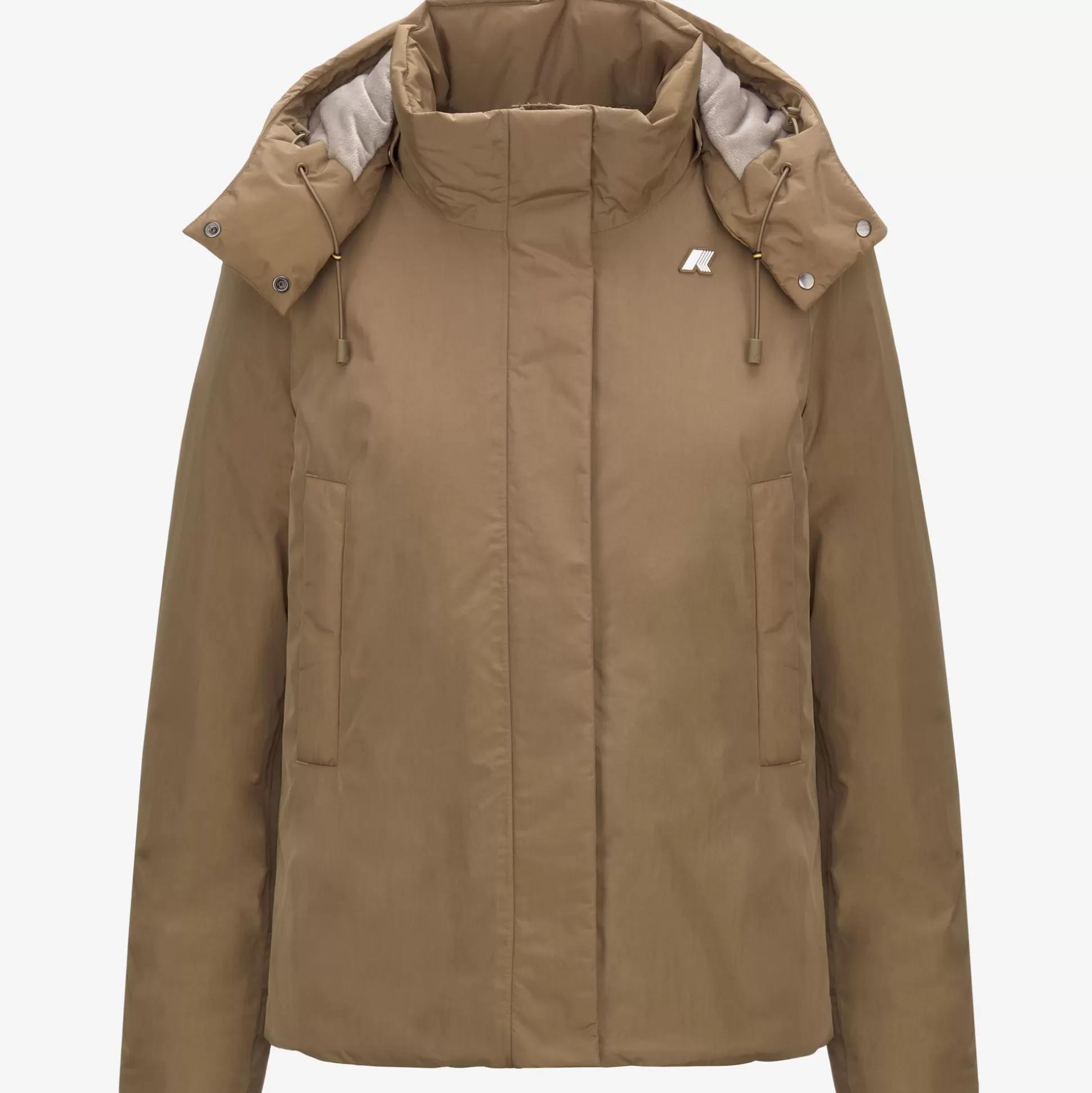 Online K-Way MARLETTE SOFT TOUCH MARMOTTA Brownc-beigeg