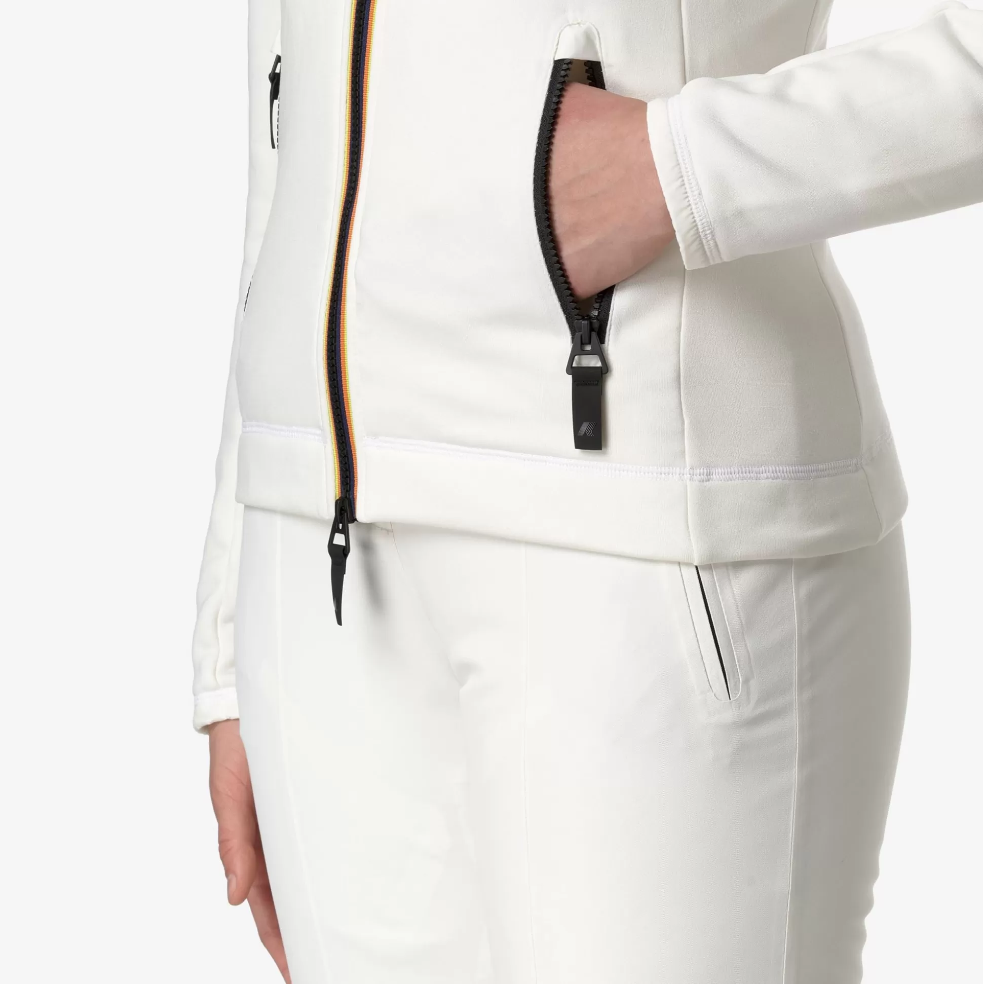 Outlet K-Way MARNAZ Whitegardenia