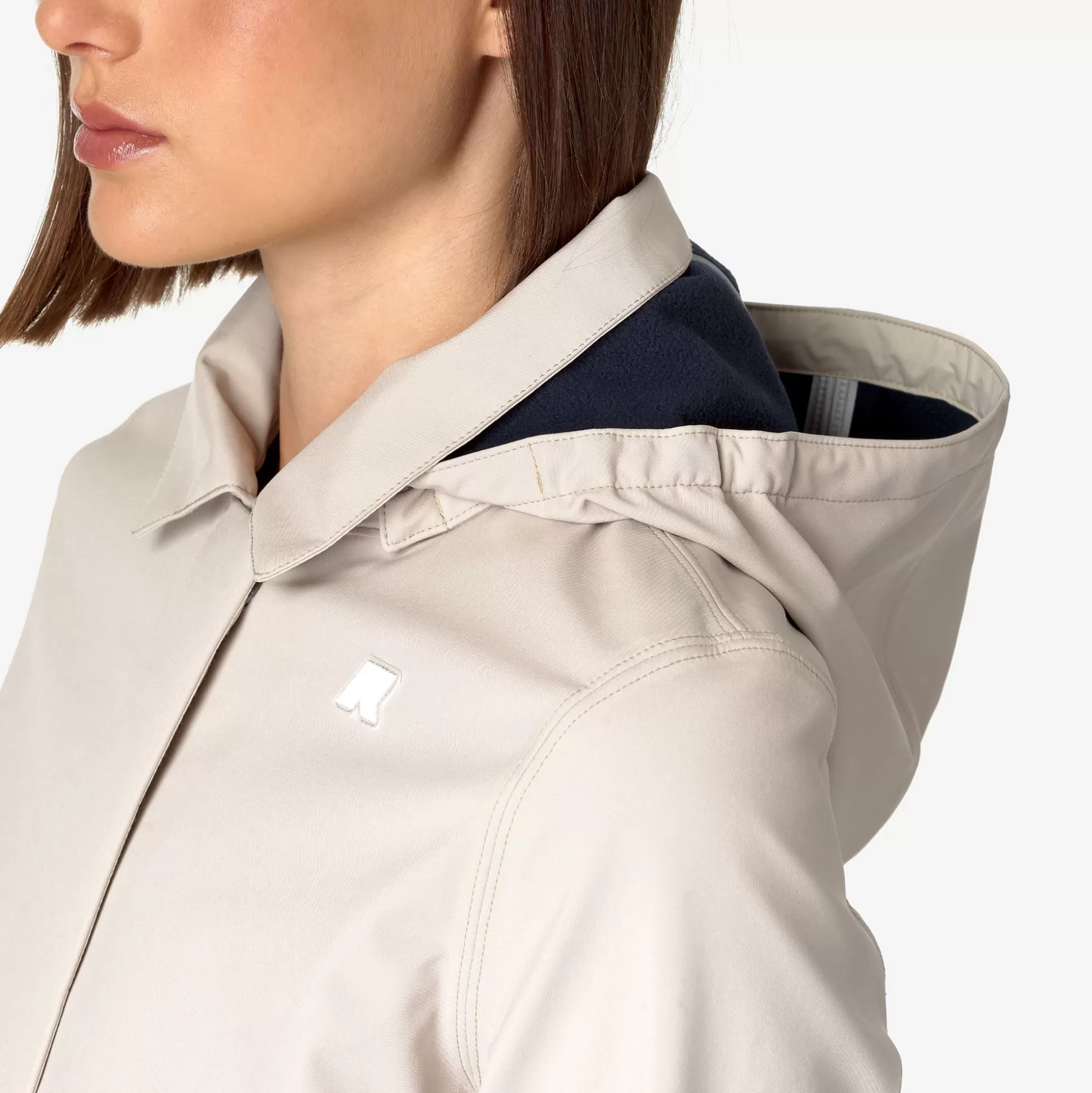 Flash Sale K-Way MATHY BONDED Beigeg-blued
