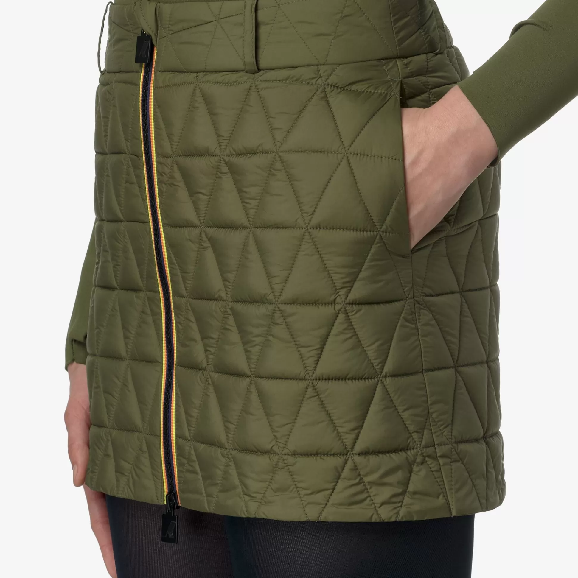 Discount K-Way MINIKI TECH THERMO LIGHT Greenwinter