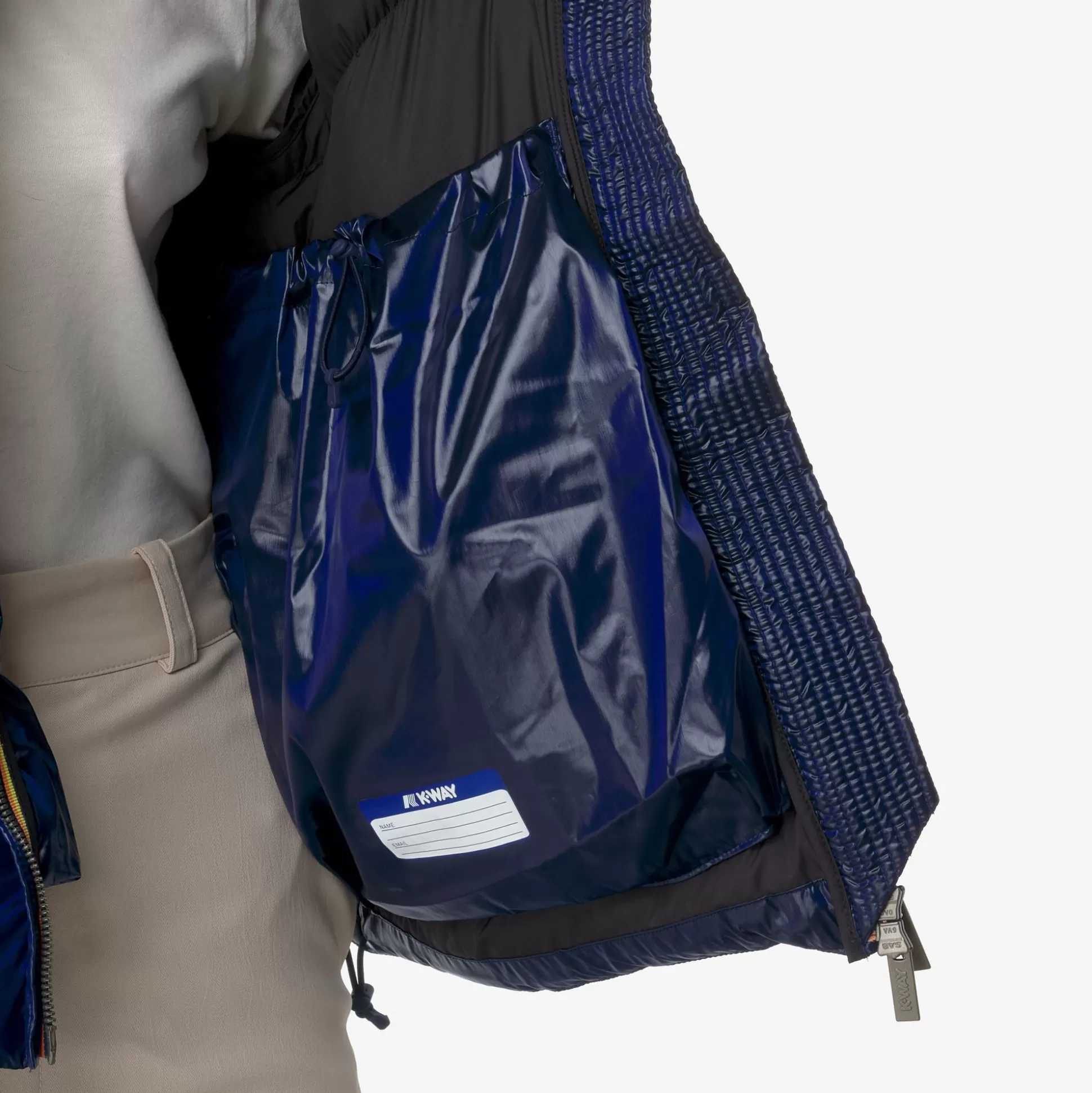 Clearance K-Way NINEV CRYSTAL CHINTZ THERMO HEAVY Bluedepthchintz