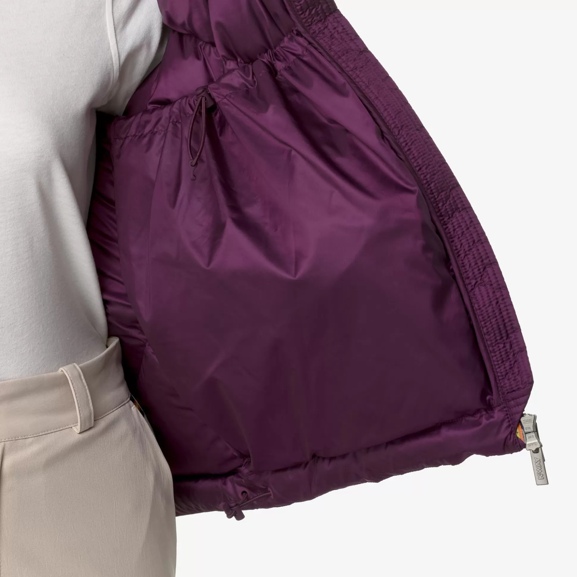 Discount K-Way NINEV SUPER LIGHT THERMO HEAVY Violetdkpurple