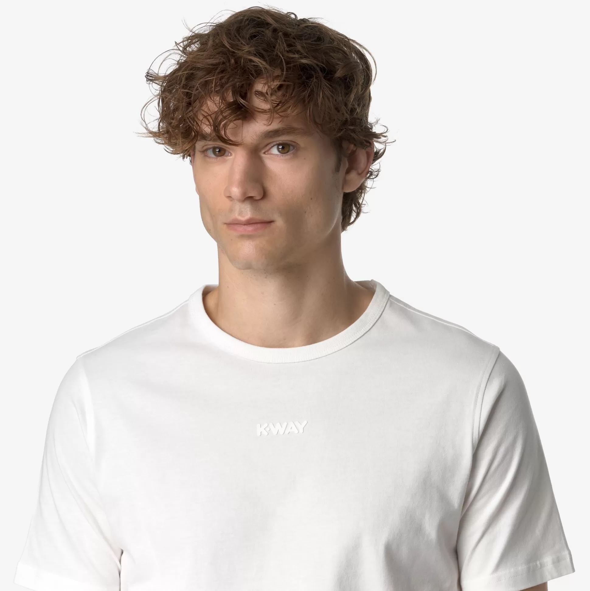 Discount K-Way ODOM JS PEACH LETTERING Whitegardenia