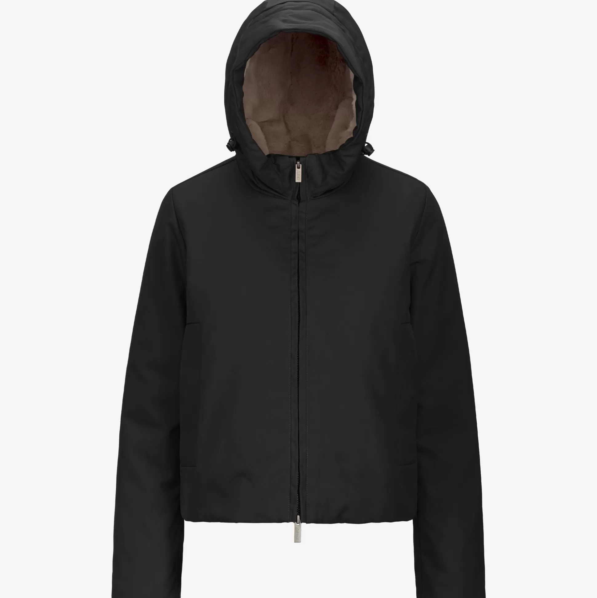 Best K-Way OLGA TWILL FUR Blackpure-natural