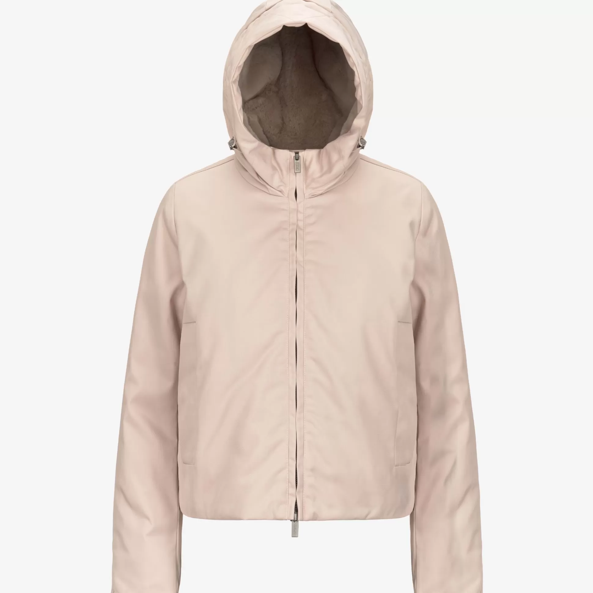 Discount K-Way OLGA TWILL FUR Pinktint-natural