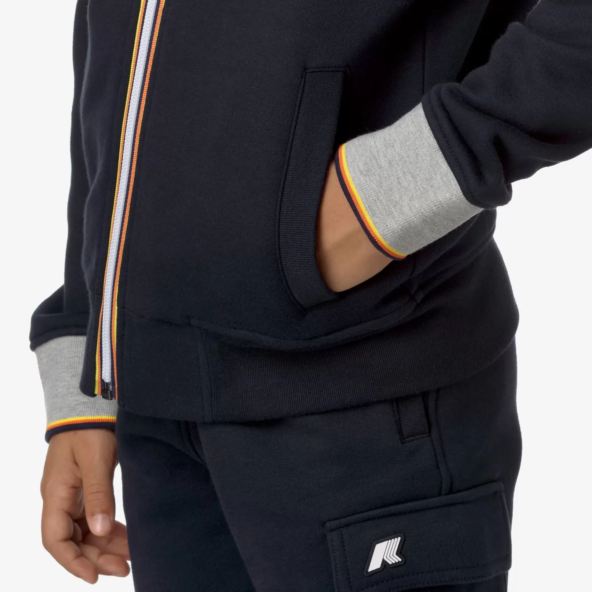 Fashion K-Way P. ANTHONY STRIPES Bluedepth