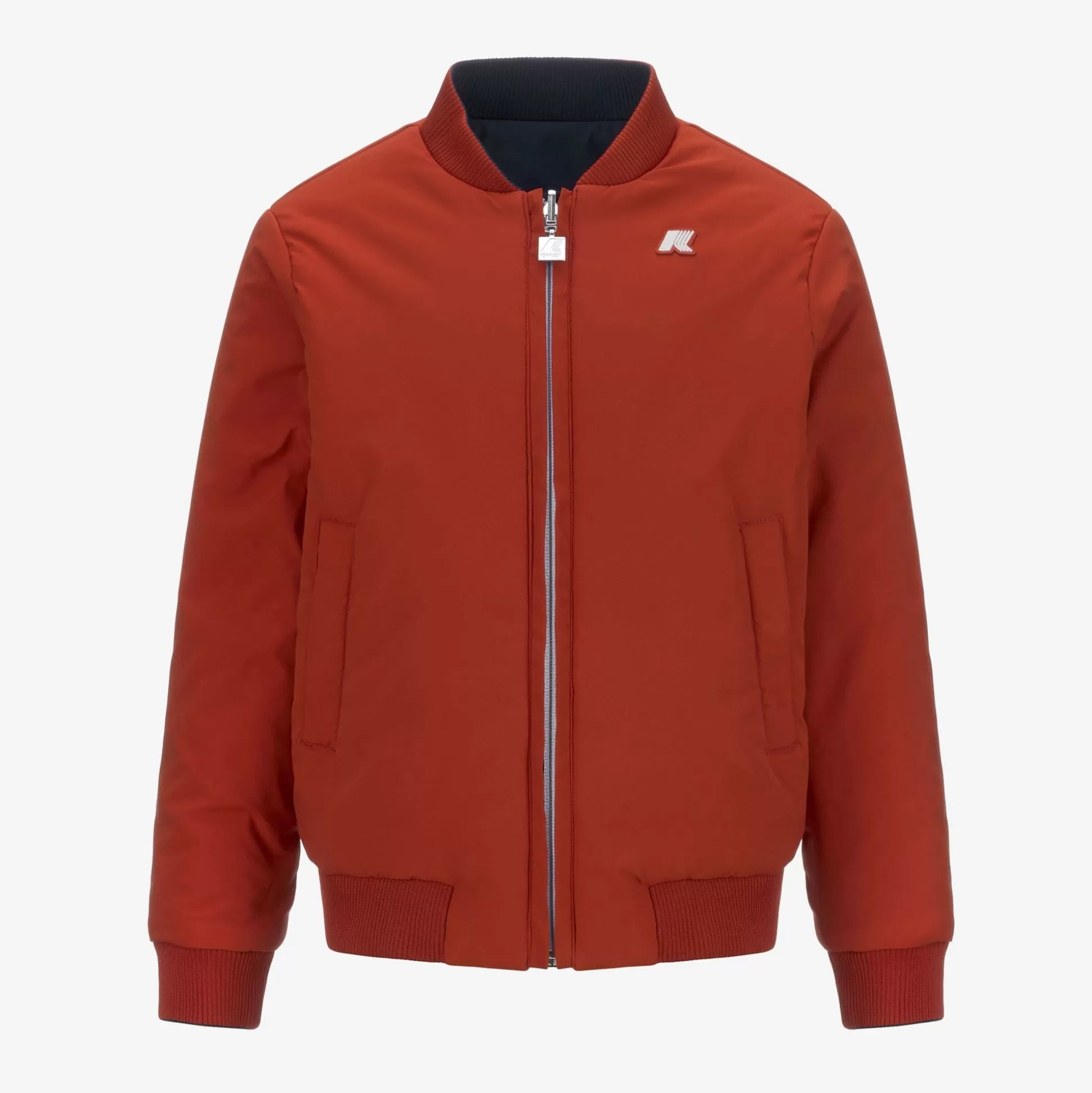 Cheap K-Way P. AORELIAN ST WARM REVERSIBLE Bluedepth-redpompeian