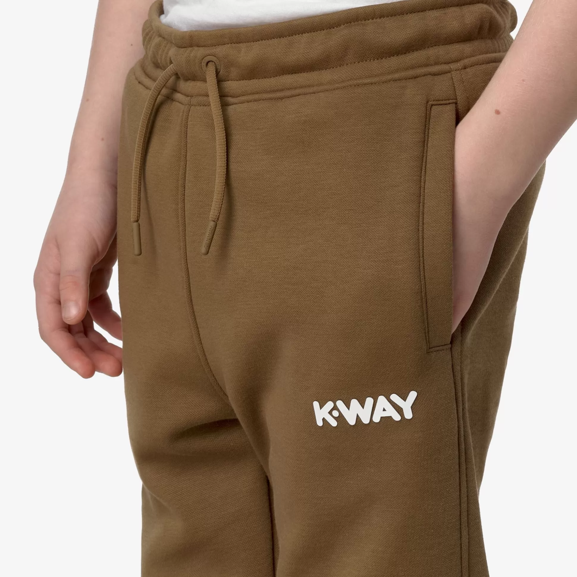 Discount K-Way P. BUVEL PC LETTERING Brownc-blackp