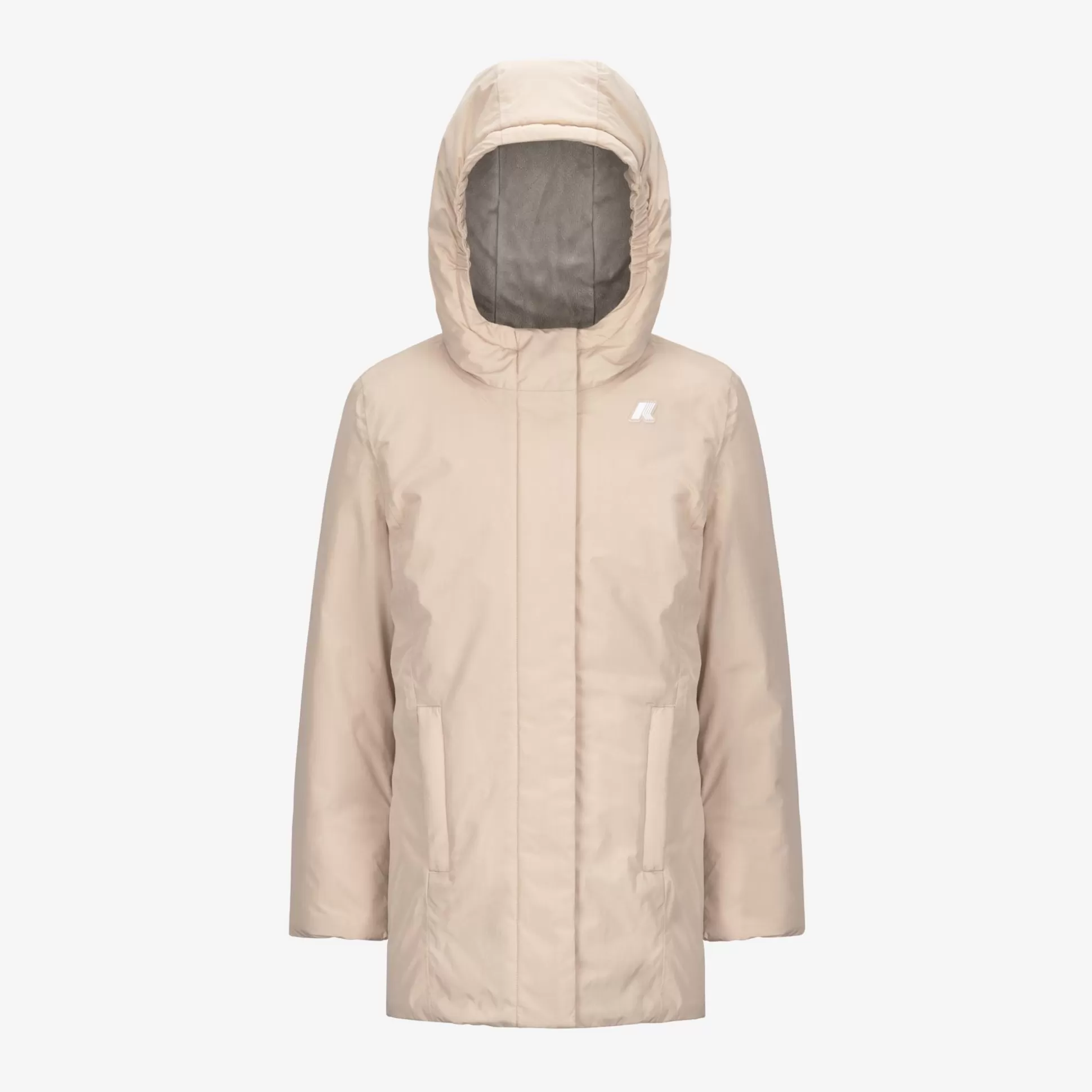 Flash Sale K-Way P. DENISE SOFT TOUCH MARMOTTA Pinktint-greygoat