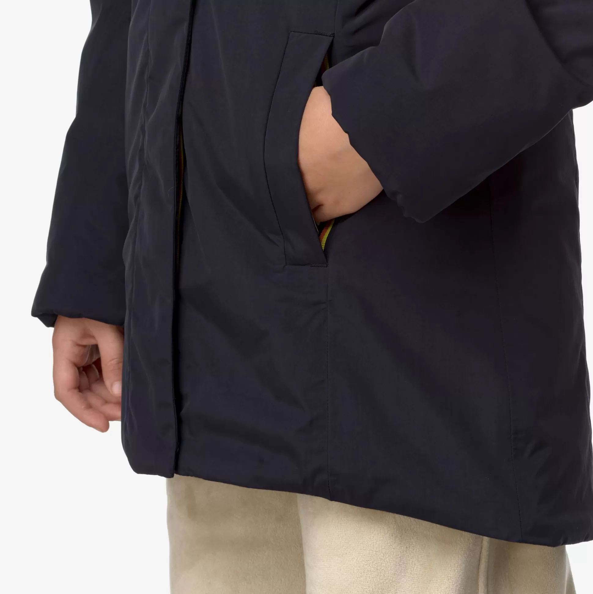Best Sale K-Way P. DENISE SOFT TOUCH MARMOTTA Blued-bluea