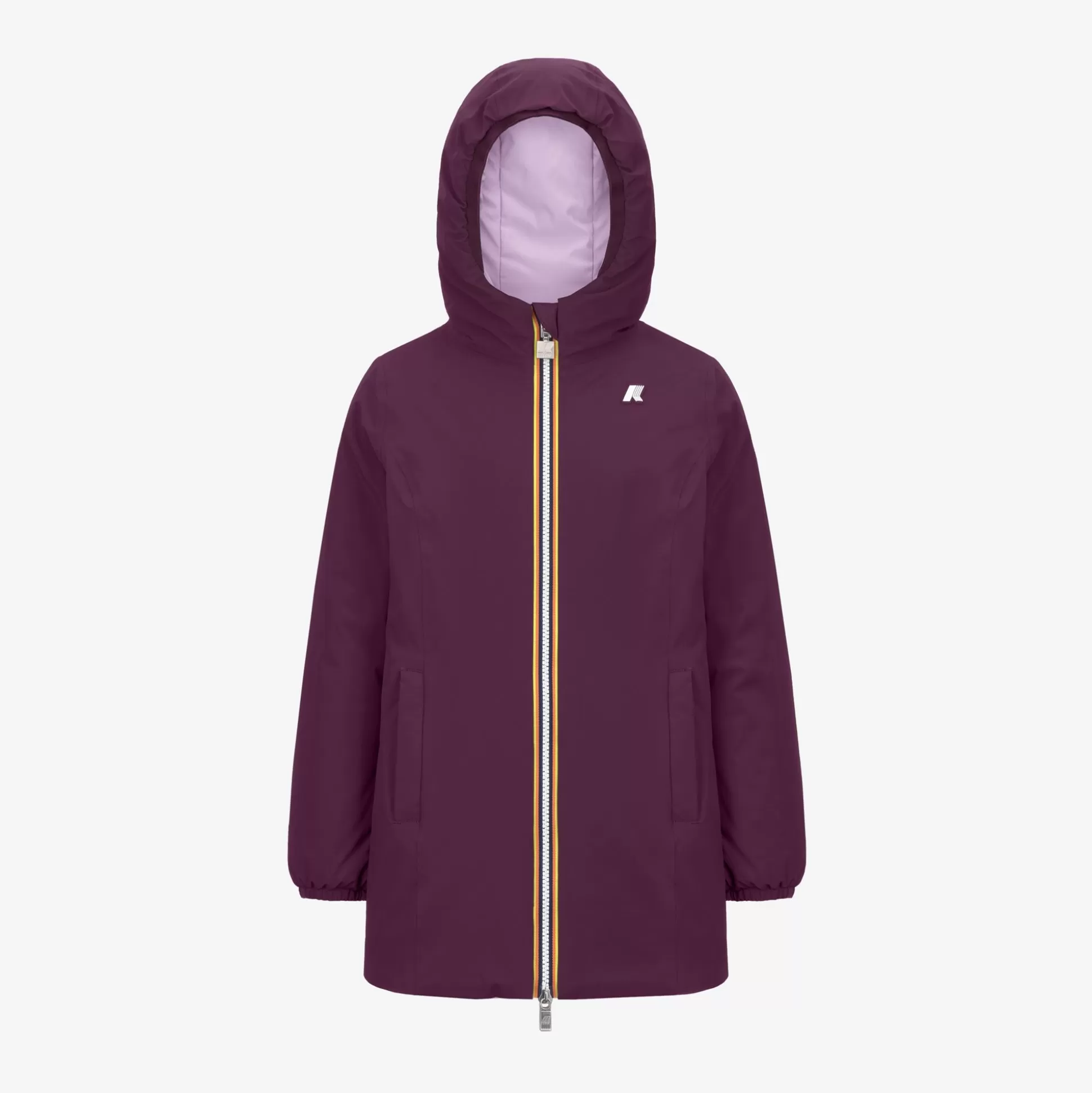 Cheap K-Way P. DENISE ST WARM REVERSIBLE Violetdkpurple-violetltlilac