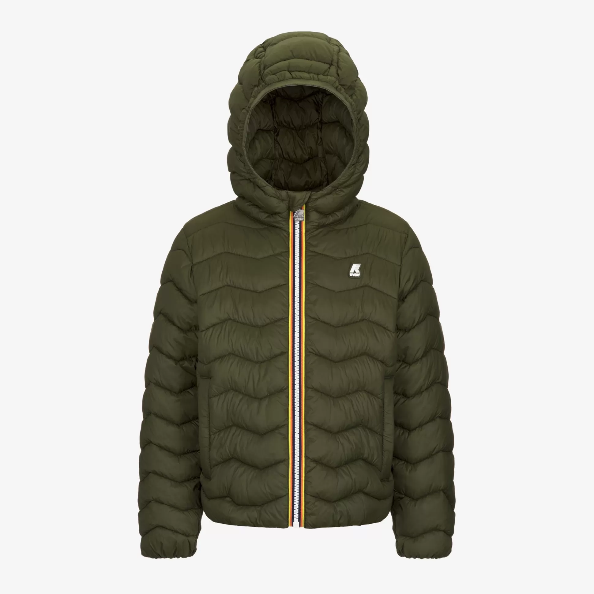 Discount K-Way P. JACK QUILTED WARM Greencypress