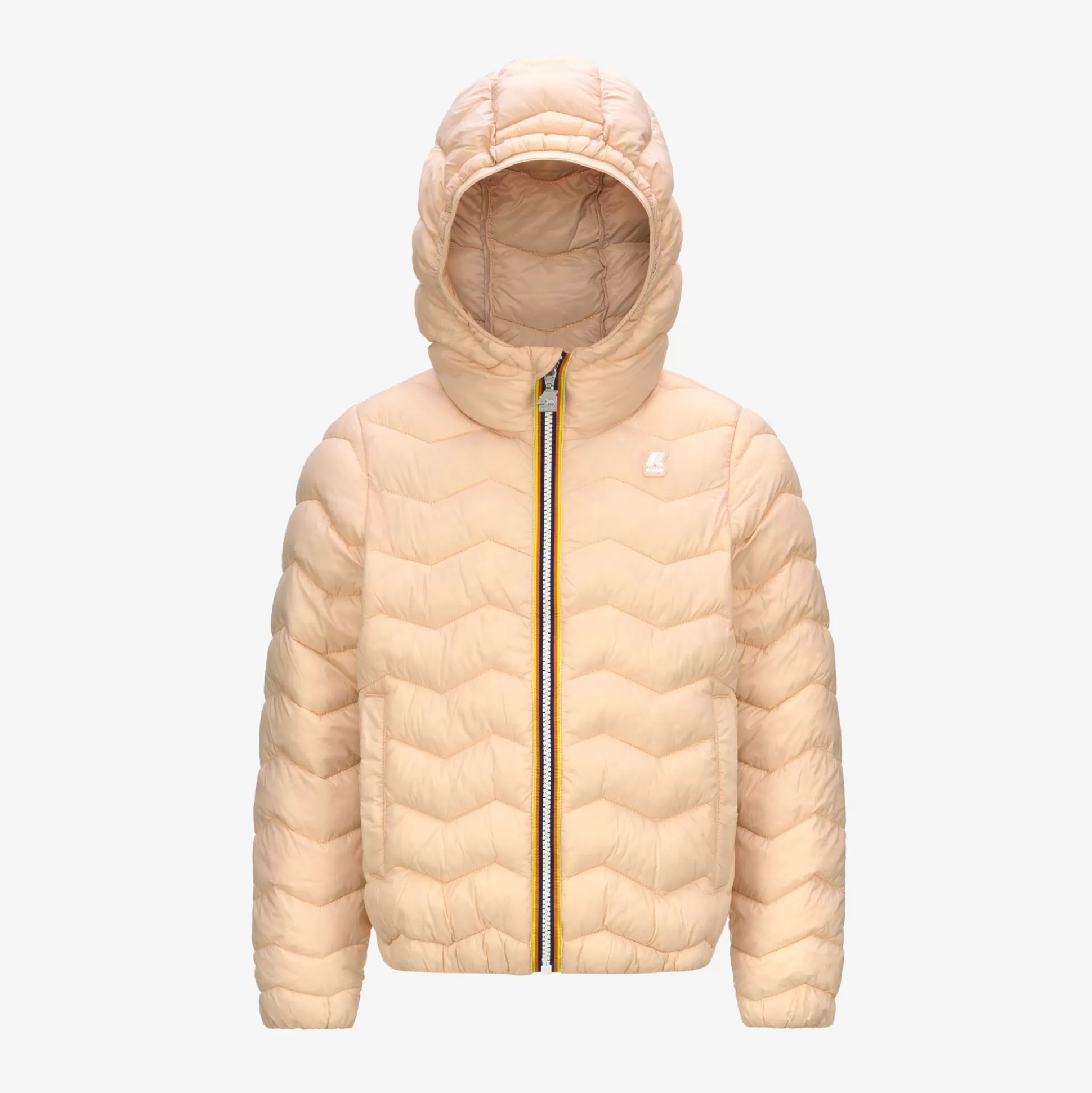 Hot K-Way P. JACK QUILTED WARM Pinkamber