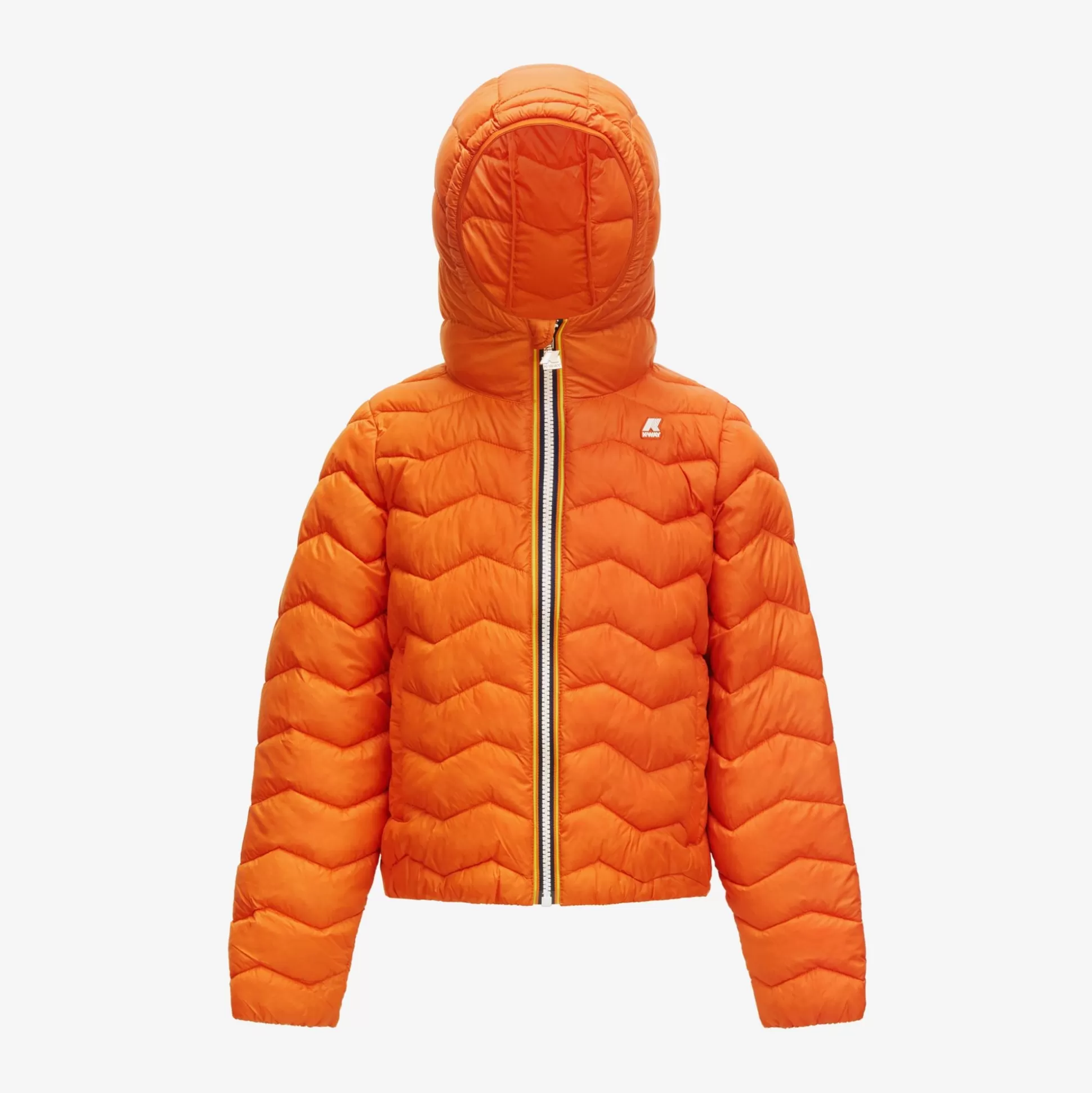 Flash Sale K-Way P. JACK QUILTED WARM Orangerust