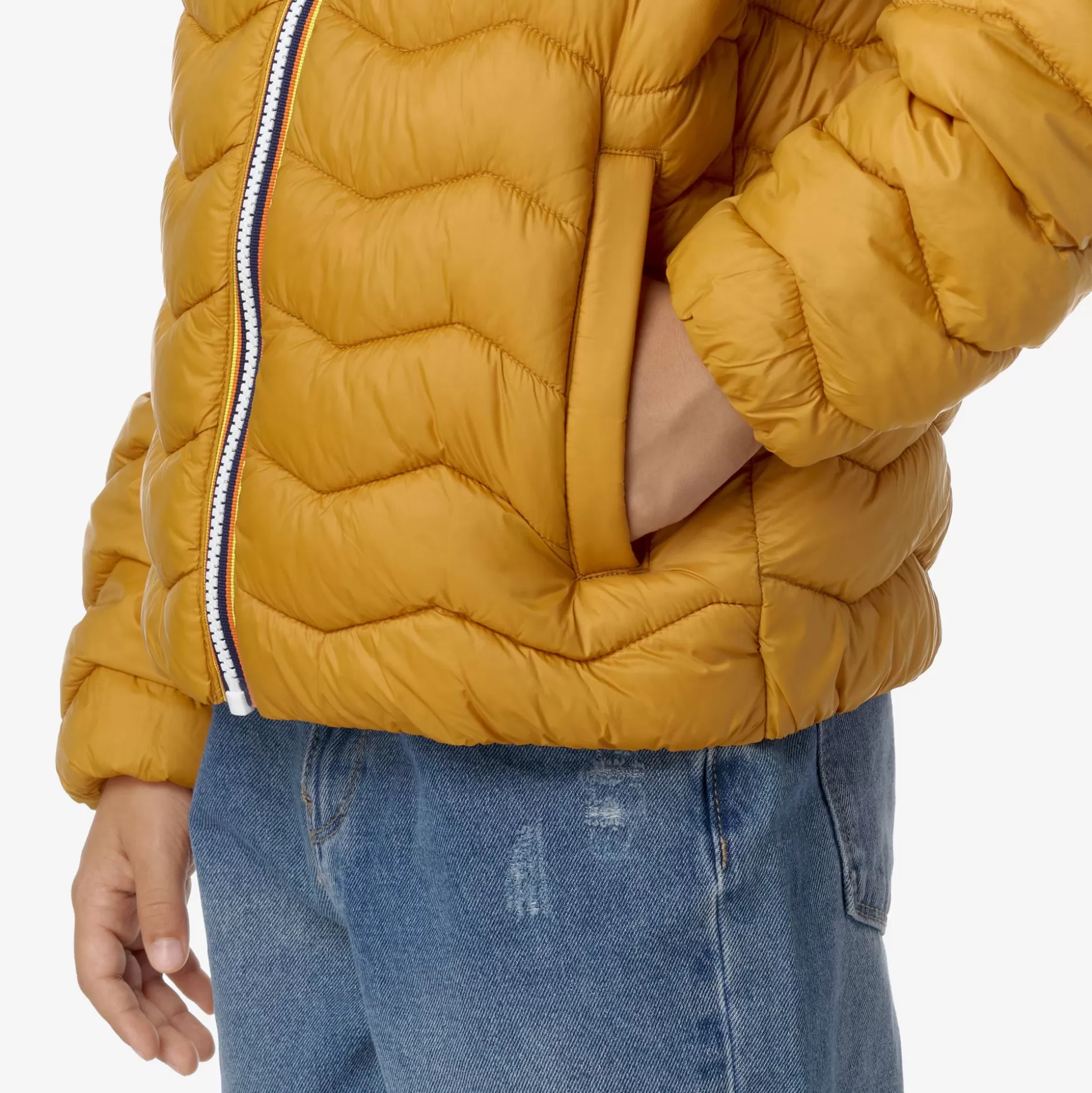 Flash Sale K-Way P. JACK QUILTED WARM Yellowinca