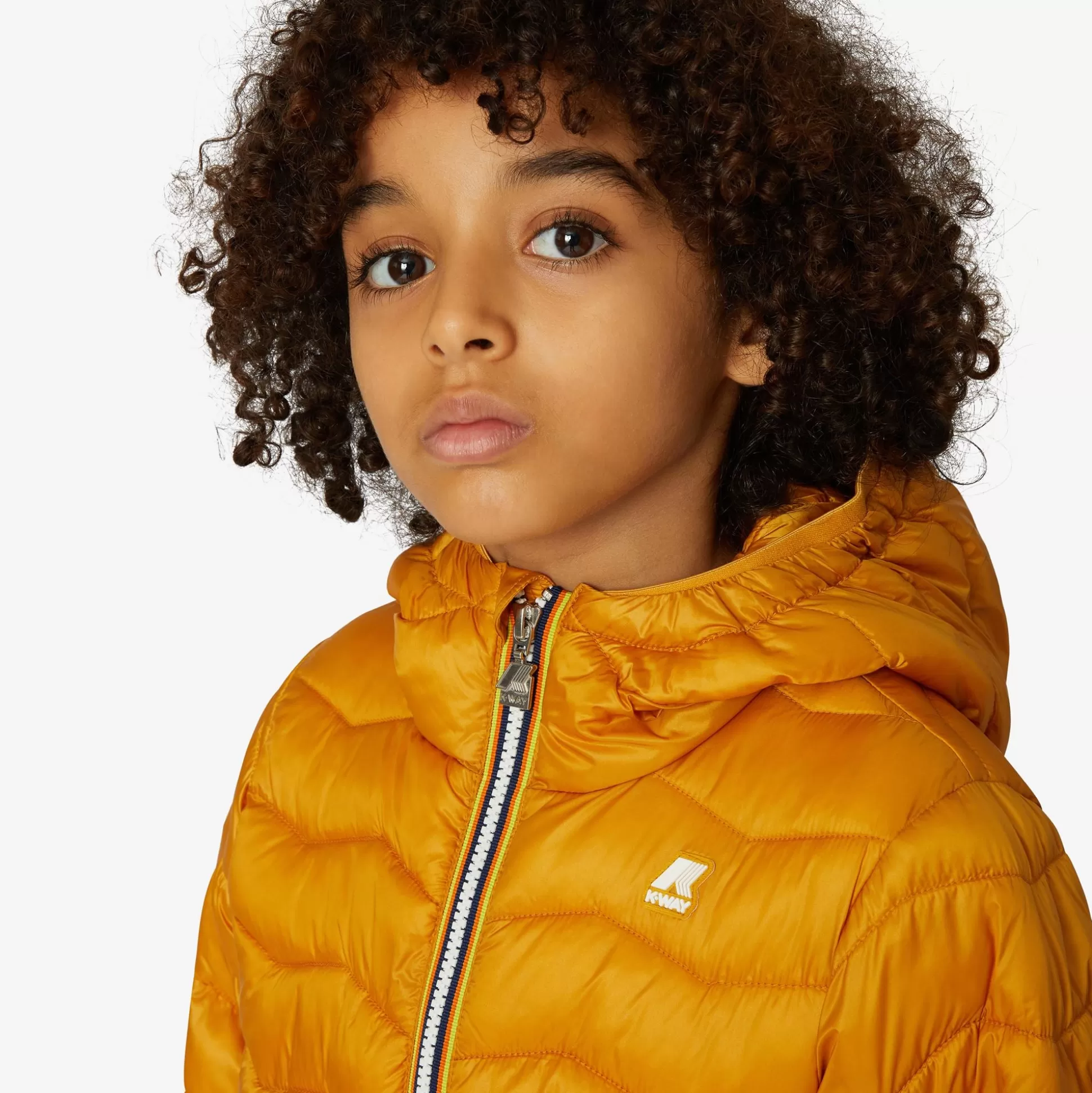 Fashion K-Way P. JACK QUILTED WARM Yellowsunflower