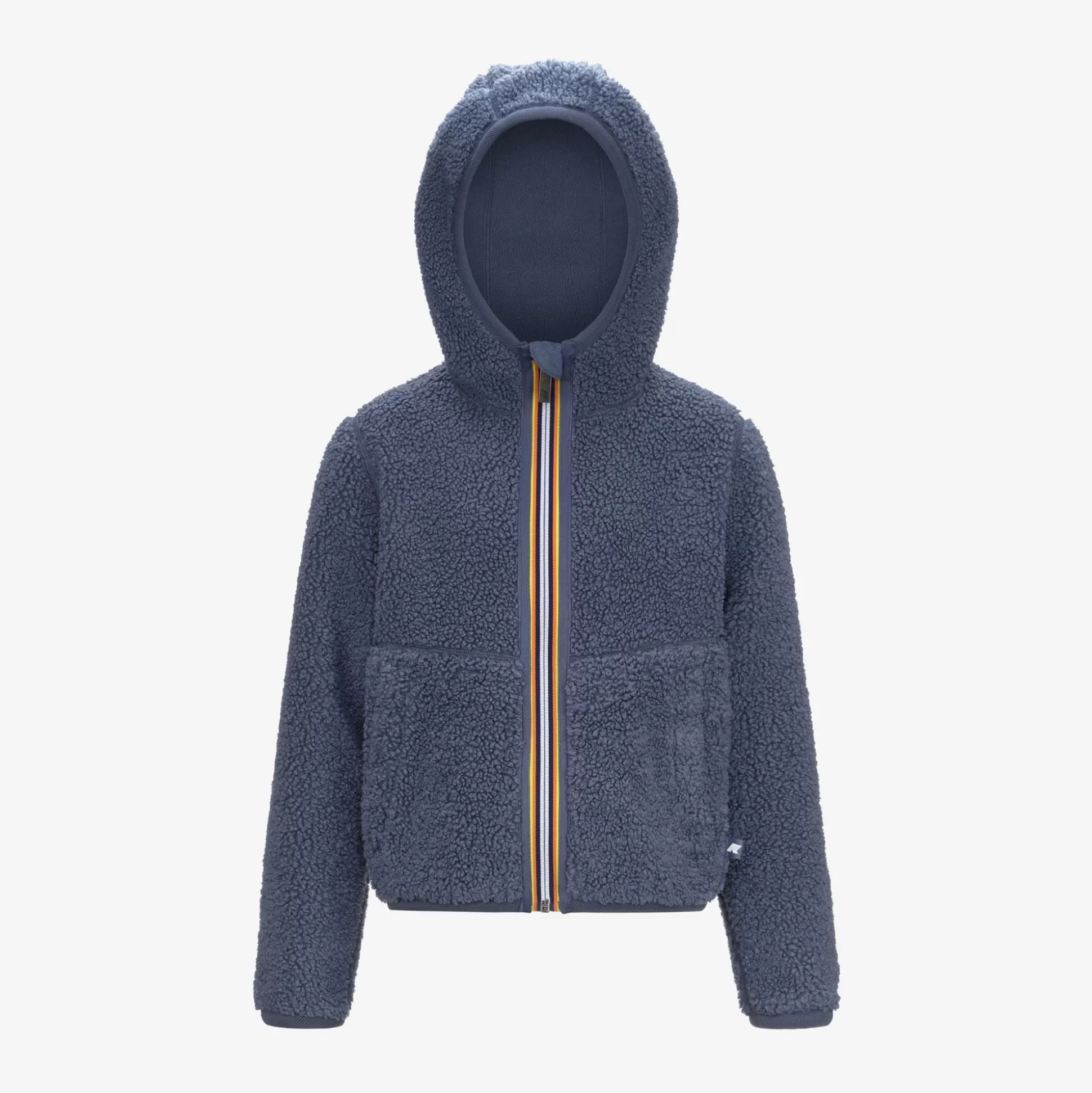 Shop K-Way P. JACK SHERPA POLAR REVERSIBLE Greybluea-greybluea