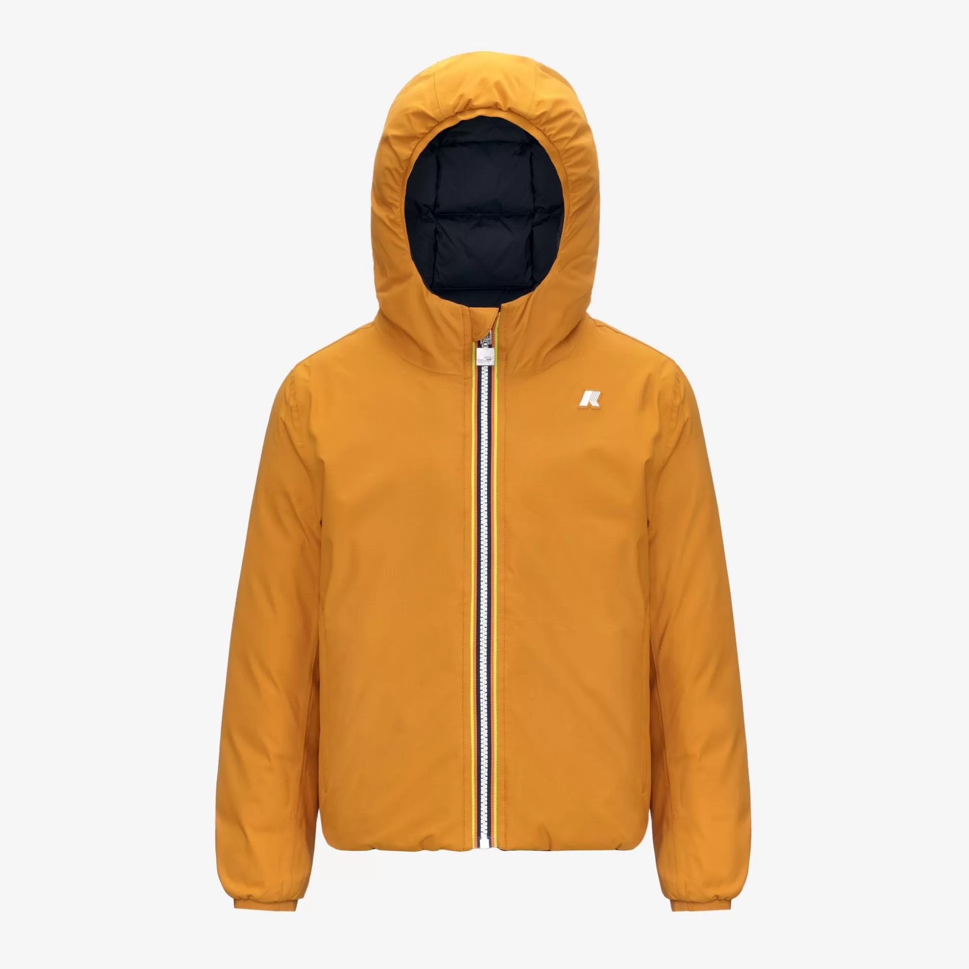 Clearance K-Way P. JACK ST THERMO REVERSIBLE Yellowinca-bluedepth